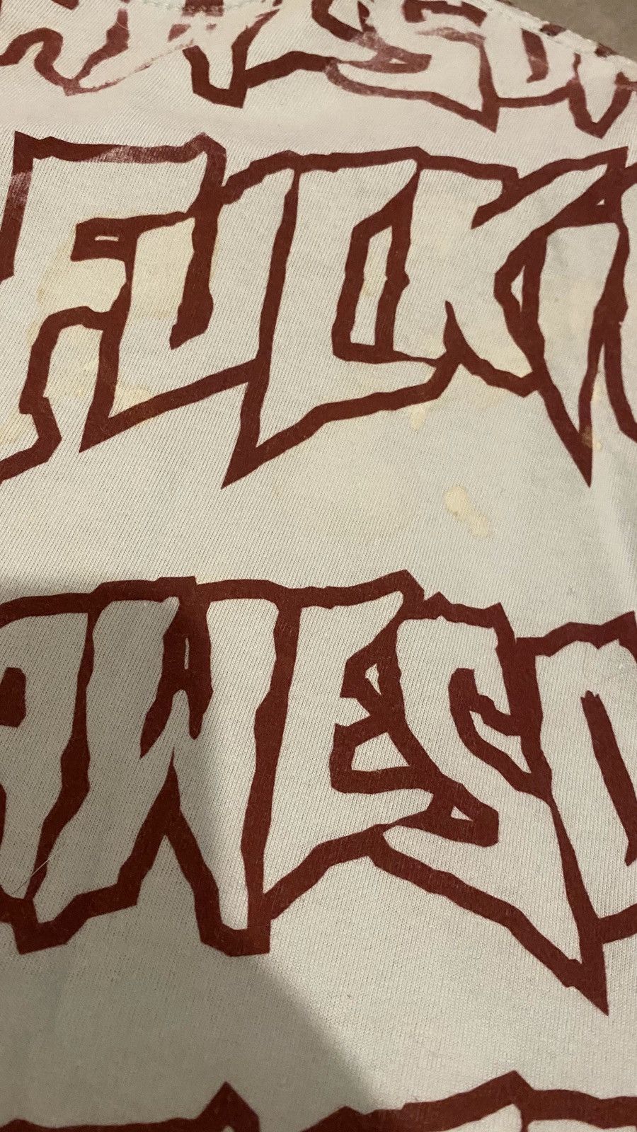 Fucking Awesome Blue and Wine all over print tee Size US L / EU 52-54 / 3 - 12 Thumbnail
