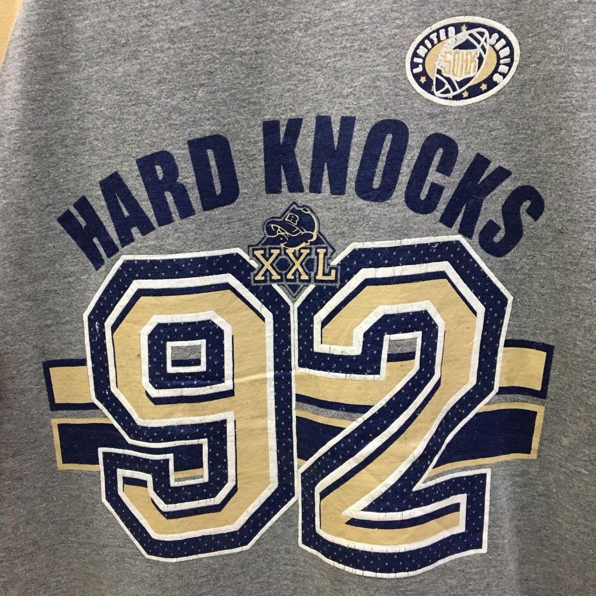 Rap Tees Vintage 90s School Of Hard Knocks Ranglan T-shirt Size US XL / EU 56 / 4 - 4 Thumbnail