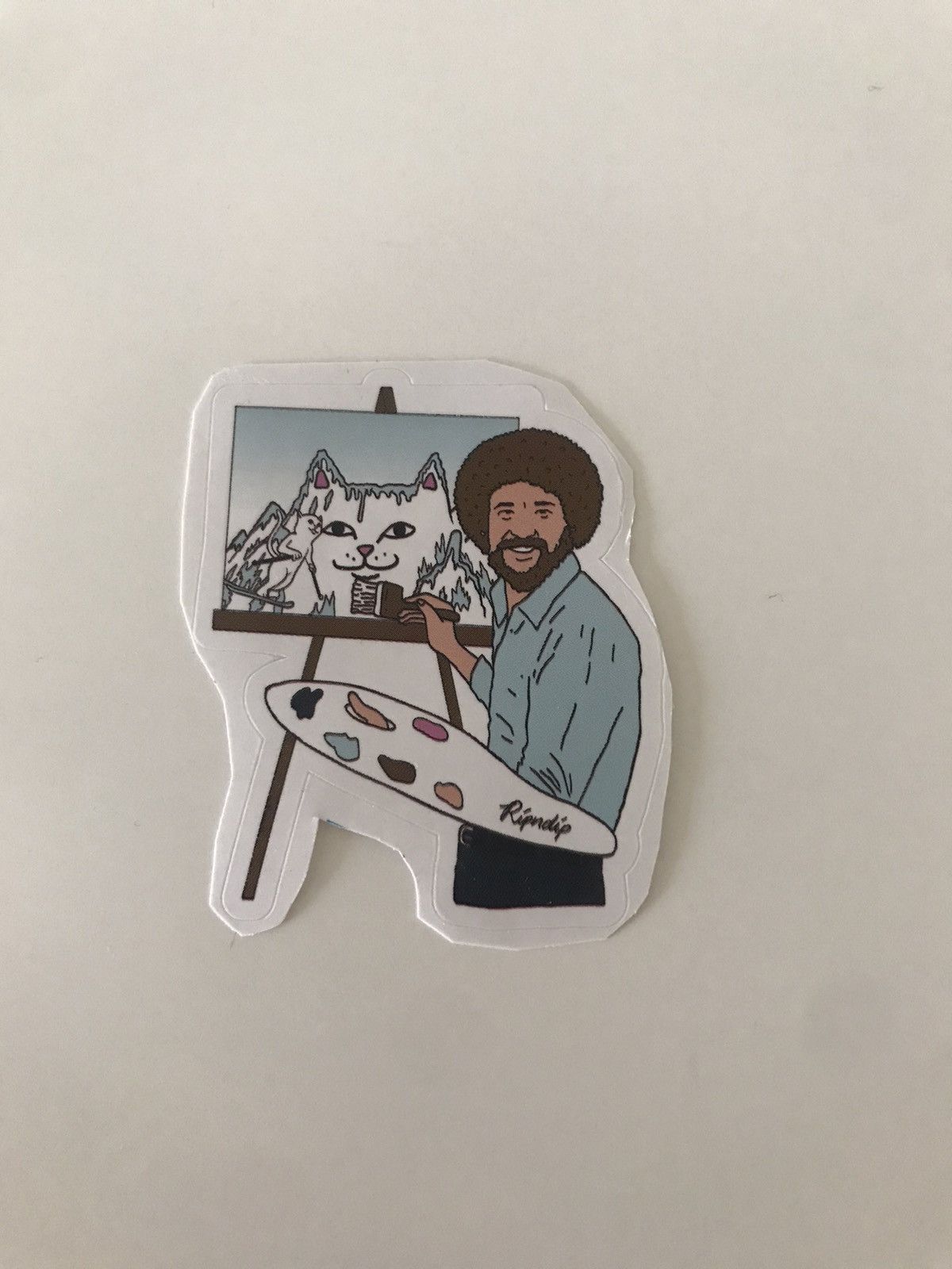 Rip N Dip BOB ROSS RIPNDIP STICKER | Grailed