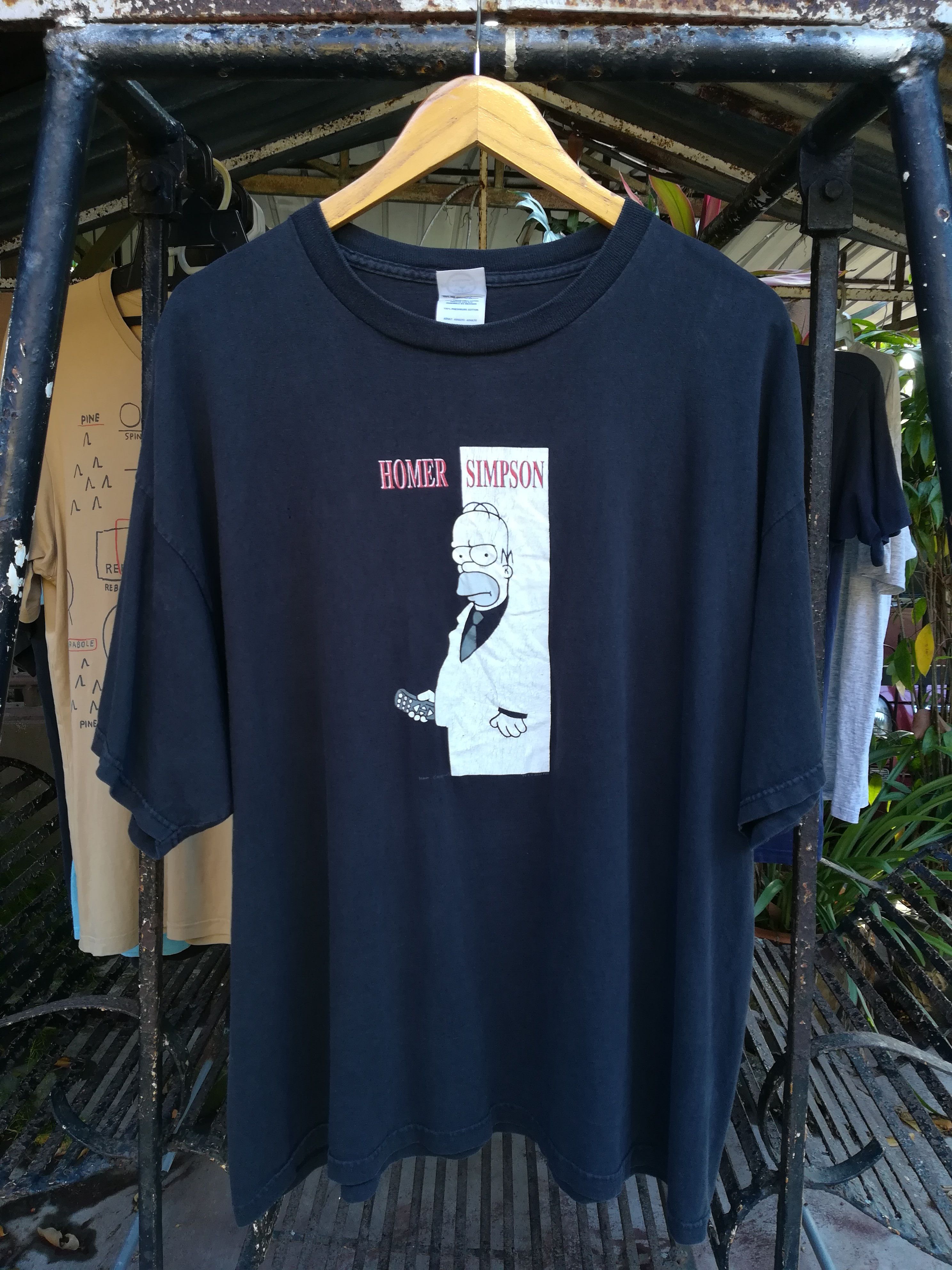 The Simpsons × Vintage Vintage early 00s Homer Simpson Parody Scarface Tee Size US XL / EU 56 / 4 - 1 Thumbnail