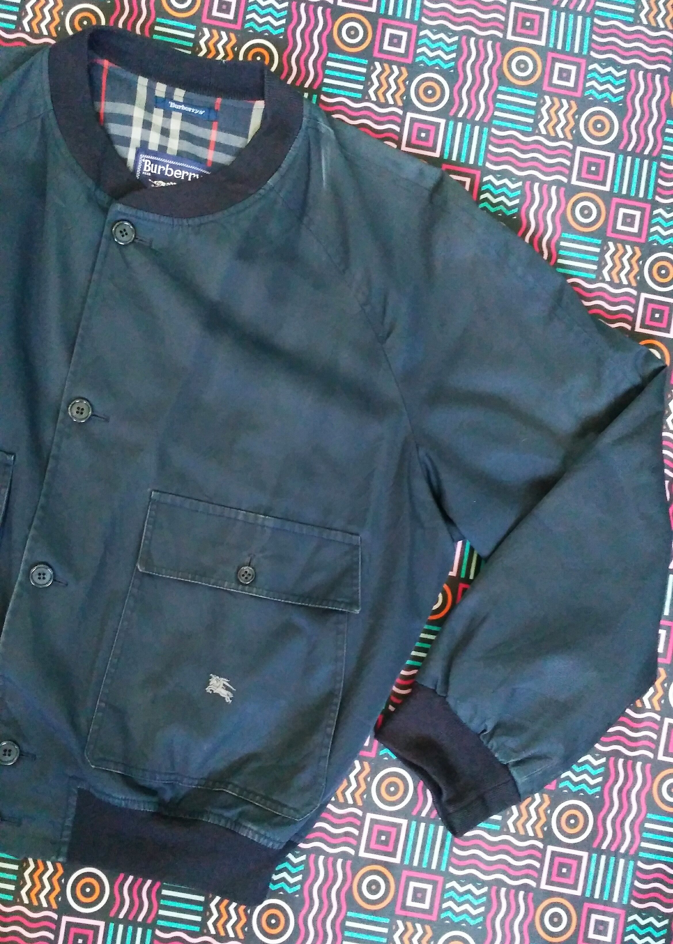 Burberry Vintage BURBERRYS light jacket bomberstyle size L Size US L / EU 52-54 / 3 - 5 Thumbnail