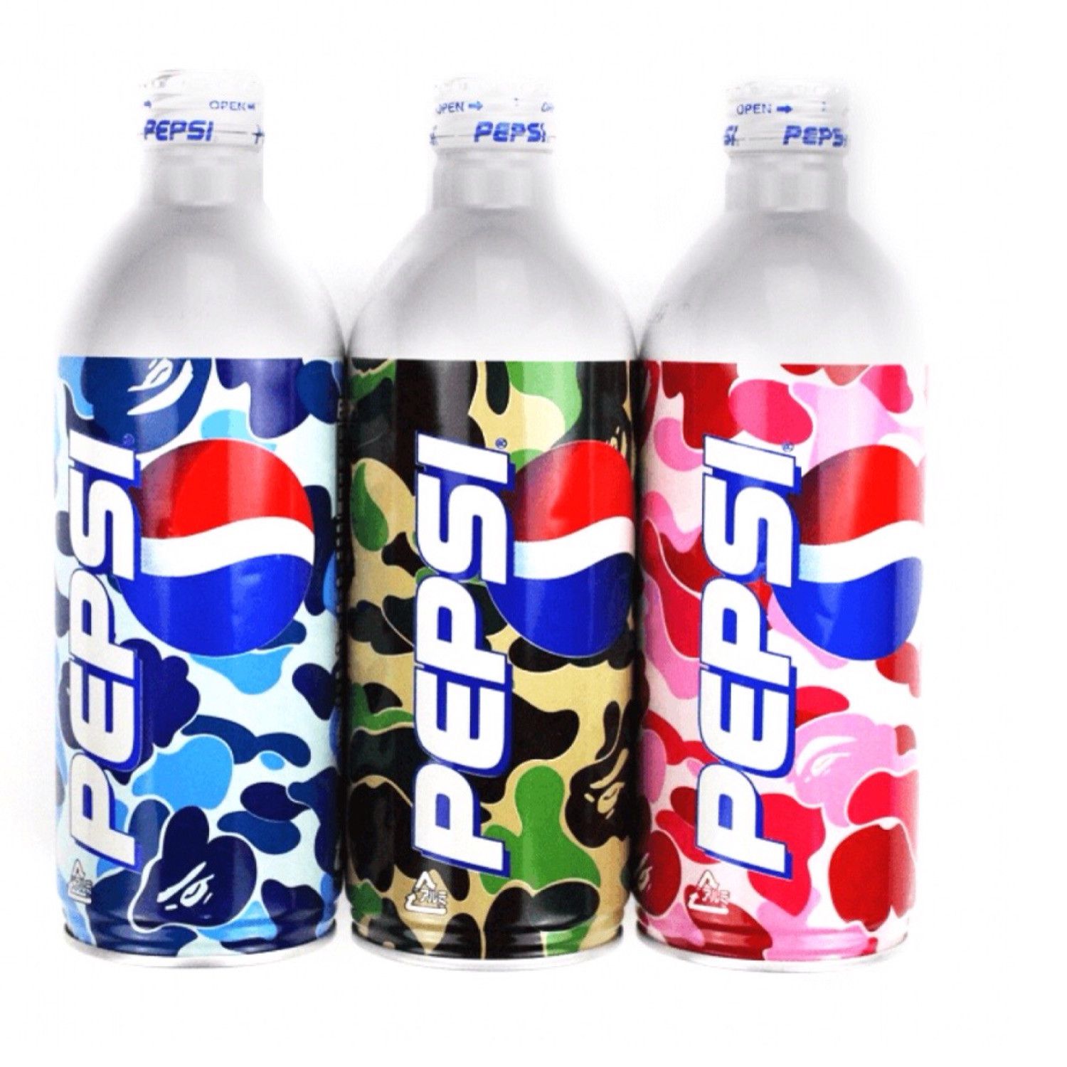 Bape × Pepsi SEALED Bape x Pepsi Bottle Set 2001 Size ONE SIZE - 1 Thumbnail