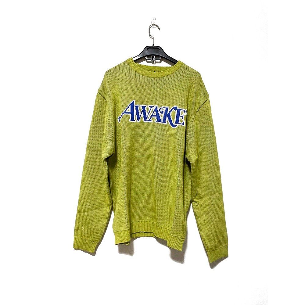 Awake Logo Knit Sweater | Grailed