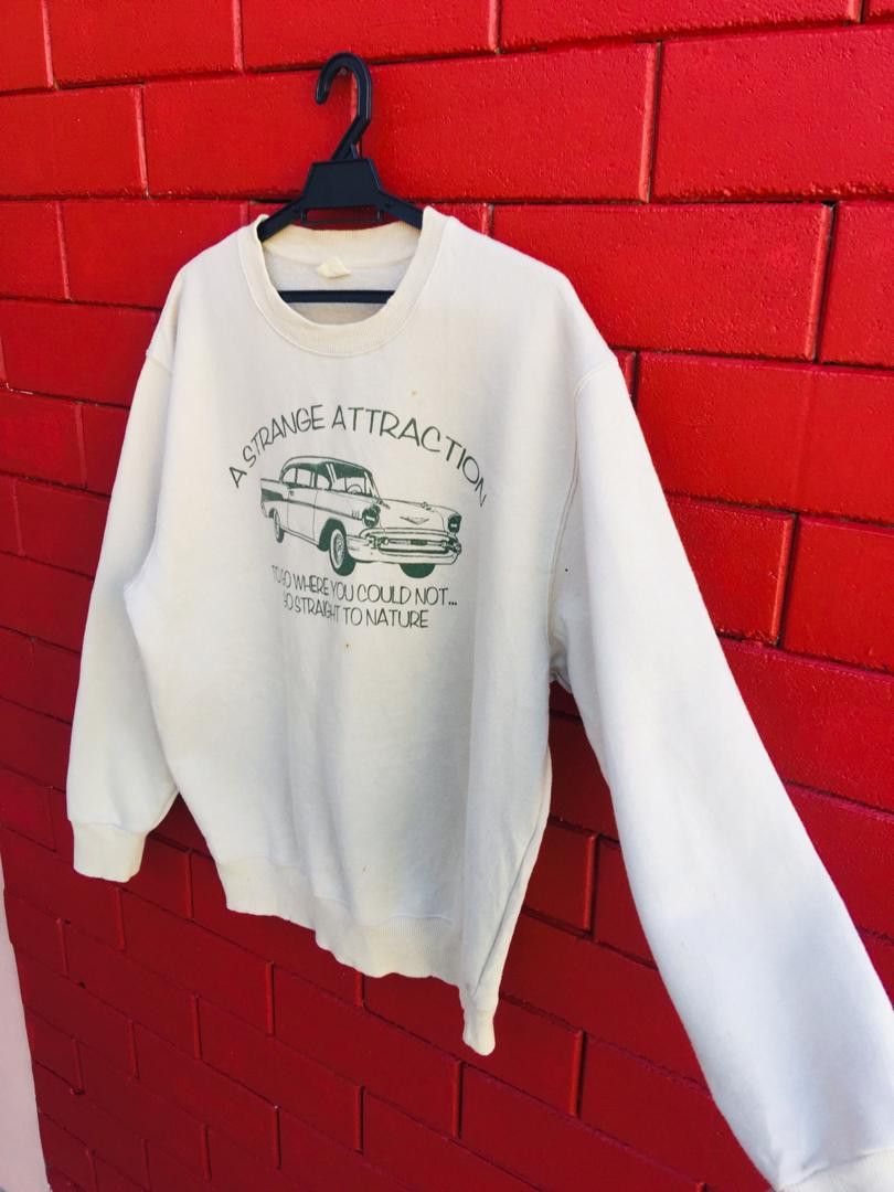 Japanese Brand A Strange Attraction Vintage Car Japanese Style Sweatshirt Size US L / EU 52-54 / 3 - 3 Thumbnail