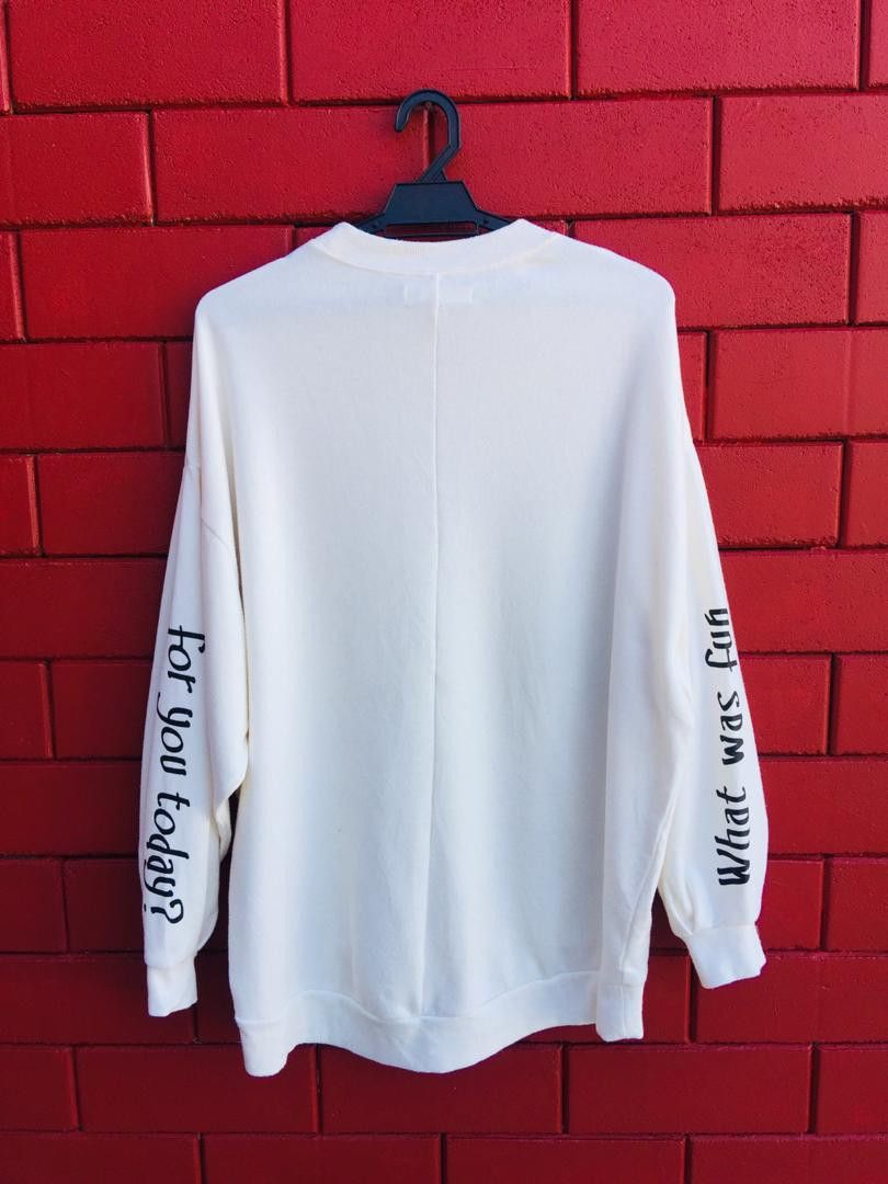 Japanese Brand Skater Girl Cheer Up Japanese Fashion Sweatshirt Size US XL / EU 56 / 4 - 2 Thumbnail