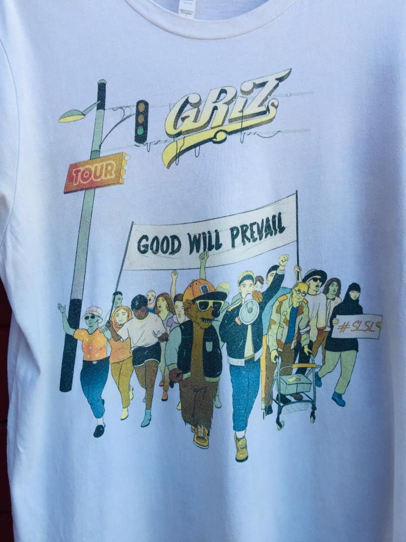 Band Tees Griz American DJ songwriter Electronic Producer Shirt Size US L / EU 52-54 / 3 - 3 Thumbnail
