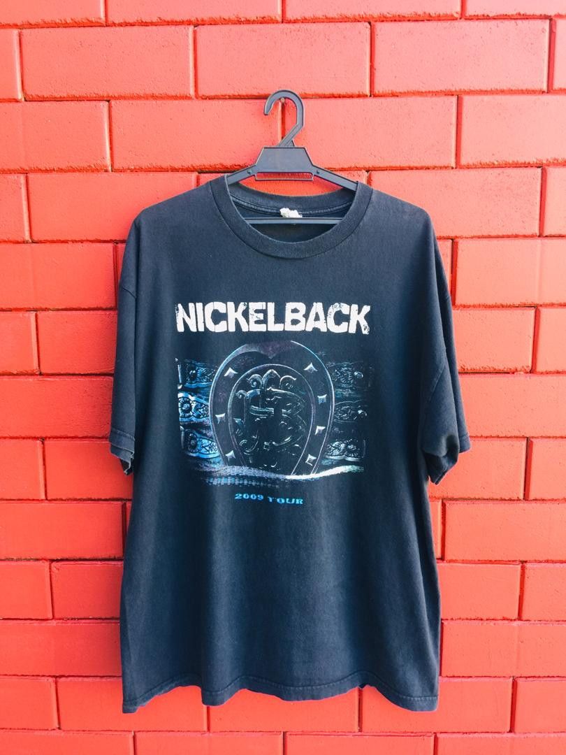 Band Tees Vintage Nickelback Band Music 2009 Tour Shirt Size US XL / EU 56 / 4 - 6 Thumbnail