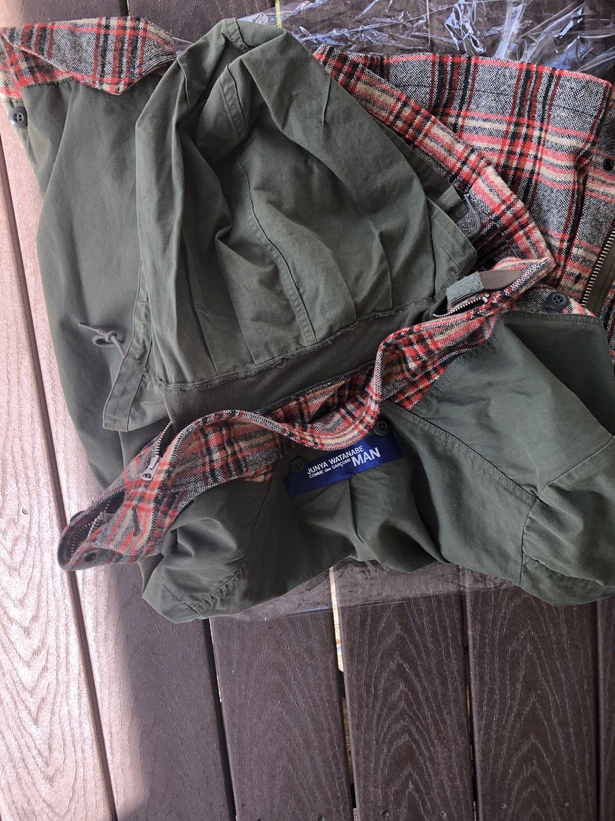 Junya Watanabe Junya Watanabe AW06 (2006) Runway Military Field Jacket Size US S / EU 44-46 / 1 - 3 Thumbnail