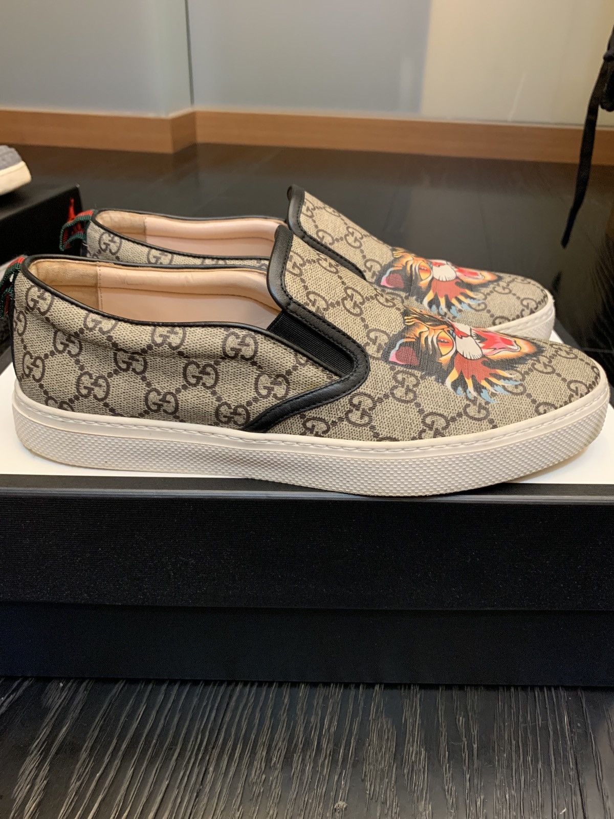 Gucci Gucci Angry Cat Slip-Ons Size US 8.5 / EU 41-42 - 4 Thumbnail