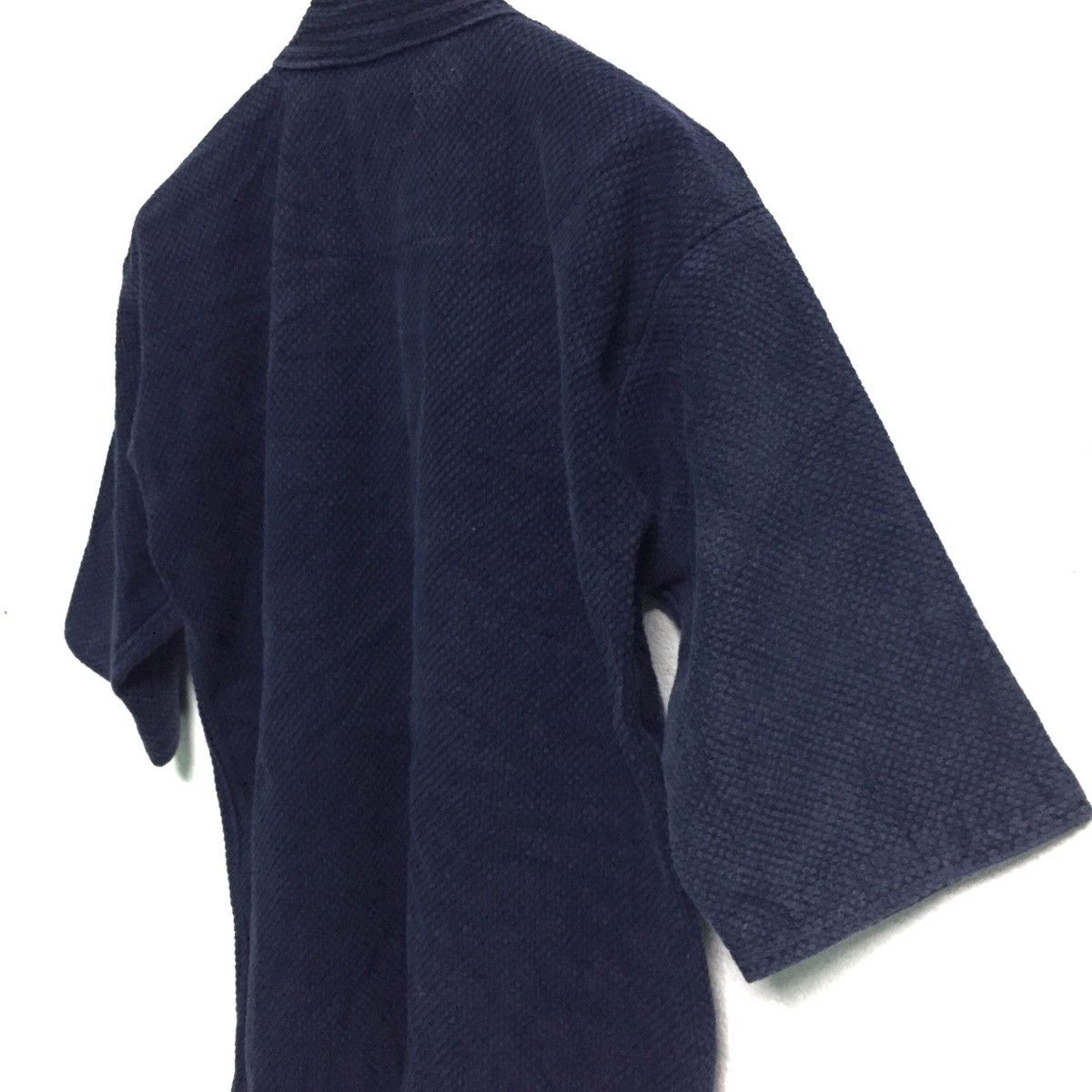 Indigo Inspired by Visvim Kapital Indigo Dyed Sashiko Design Kimono Size US M / EU 48-50 / 2 - 11 Thumbnail