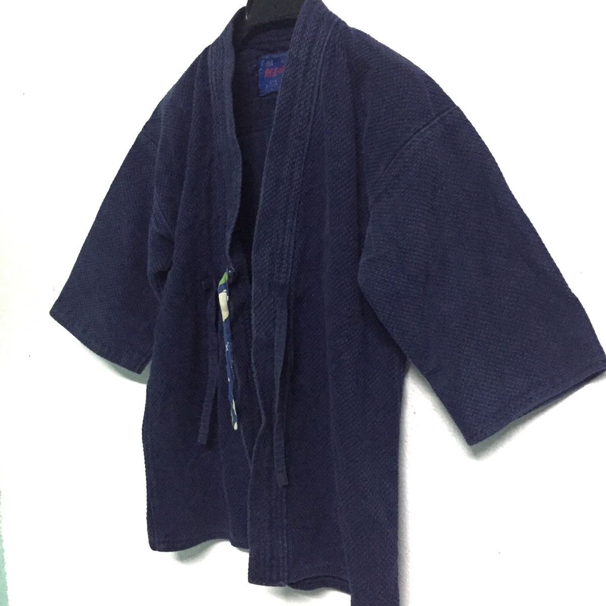 Indigo Inspired by Visvim Kapital Indigo Dyed Sashiko Design Kimono Size US M / EU 48-50 / 2 - 4 Thumbnail