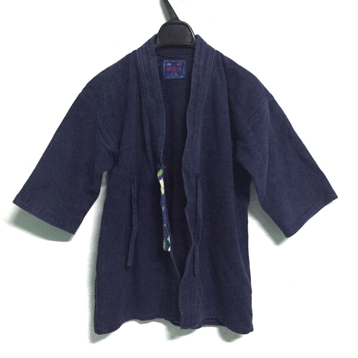 Indigo Inspired by Visvim Kapital Indigo Dyed Sashiko Design Kimono Size US M / EU 48-50 / 2 - 1 Thumbnail