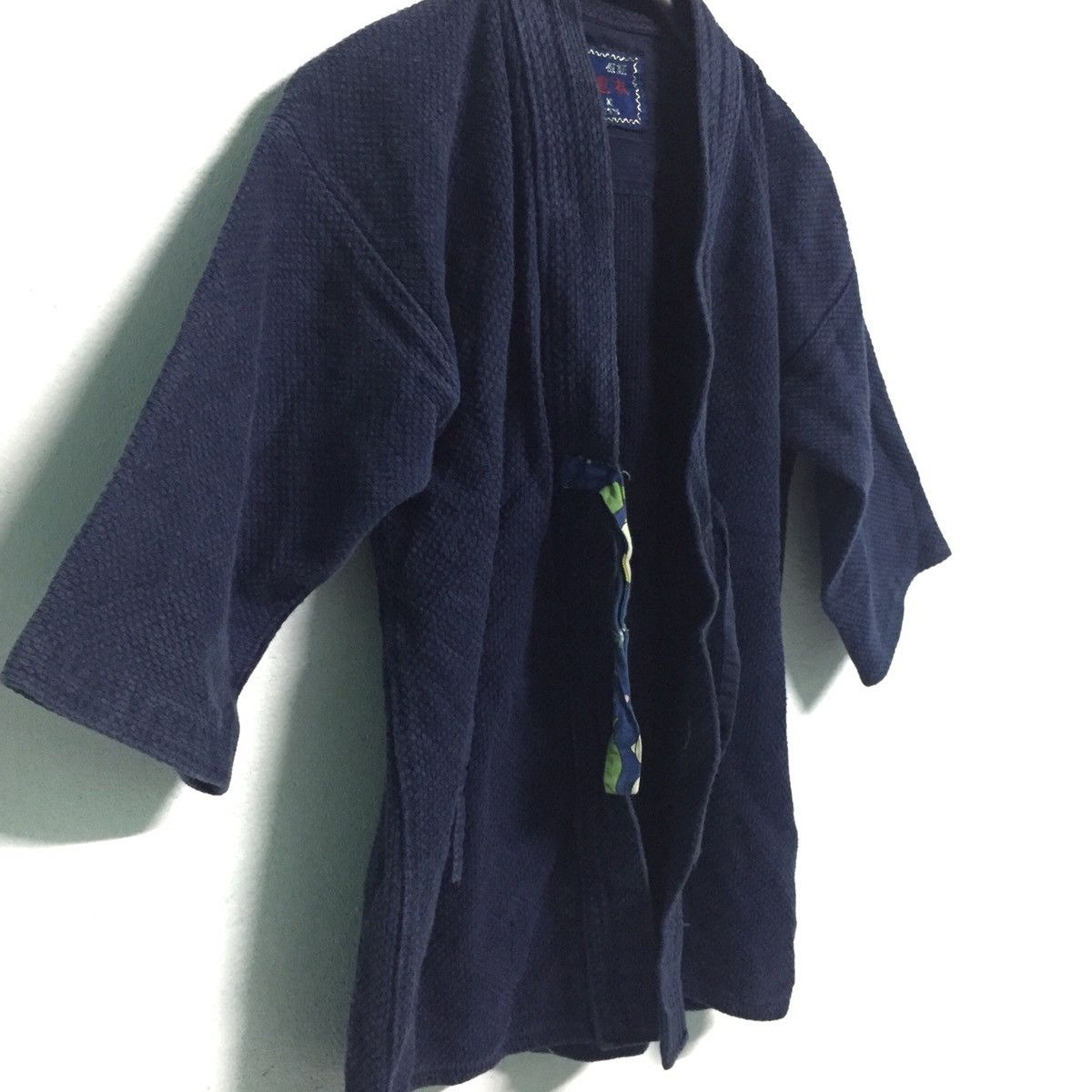 Indigo Inspired by Visvim Kapital Indigo Dyed Sashiko Design Kimono Size US M / EU 48-50 / 2 - 3 Thumbnail