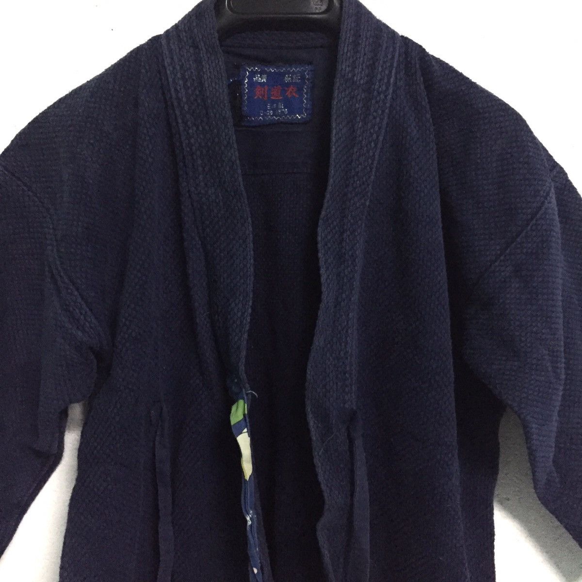 Indigo Inspired by Visvim Kapital Indigo Dyed Sashiko Design Kimono Size US M / EU 48-50 / 2 - 2 Thumbnail