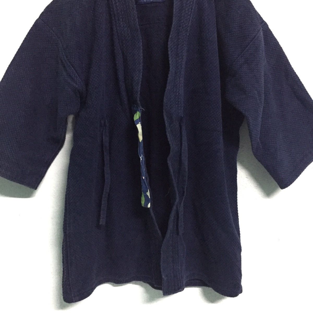 Indigo Inspired by Visvim Kapital Indigo Dyed Sashiko Design Kimono Size US M / EU 48-50 / 2 - 5 Thumbnail
