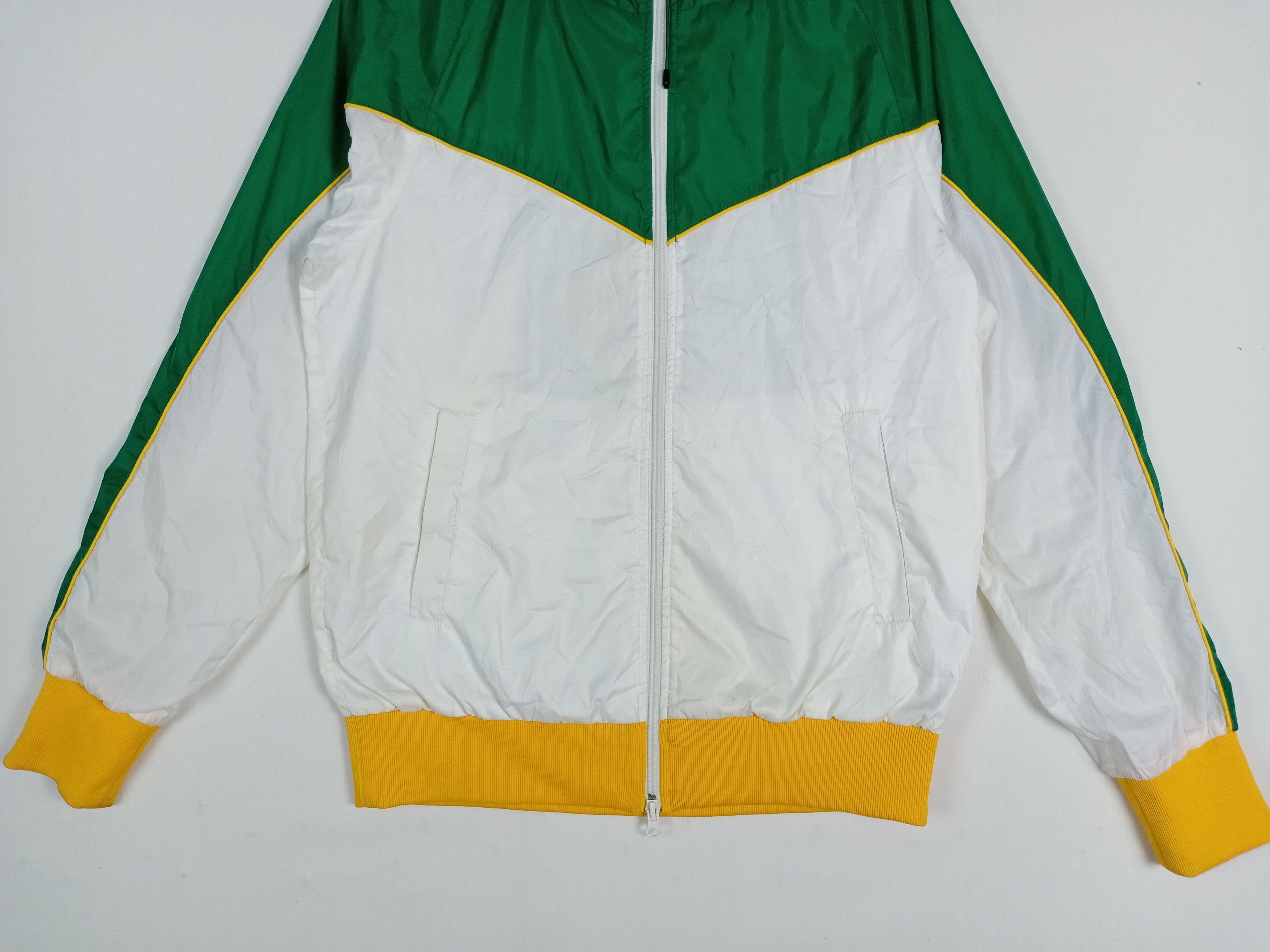 Japanese Brand × Vintage Vtg Purple & Yellow Japanese Designer Hoodie Light Jacket Size US L / EU 52-54 / 3 - 11 Thumbnail