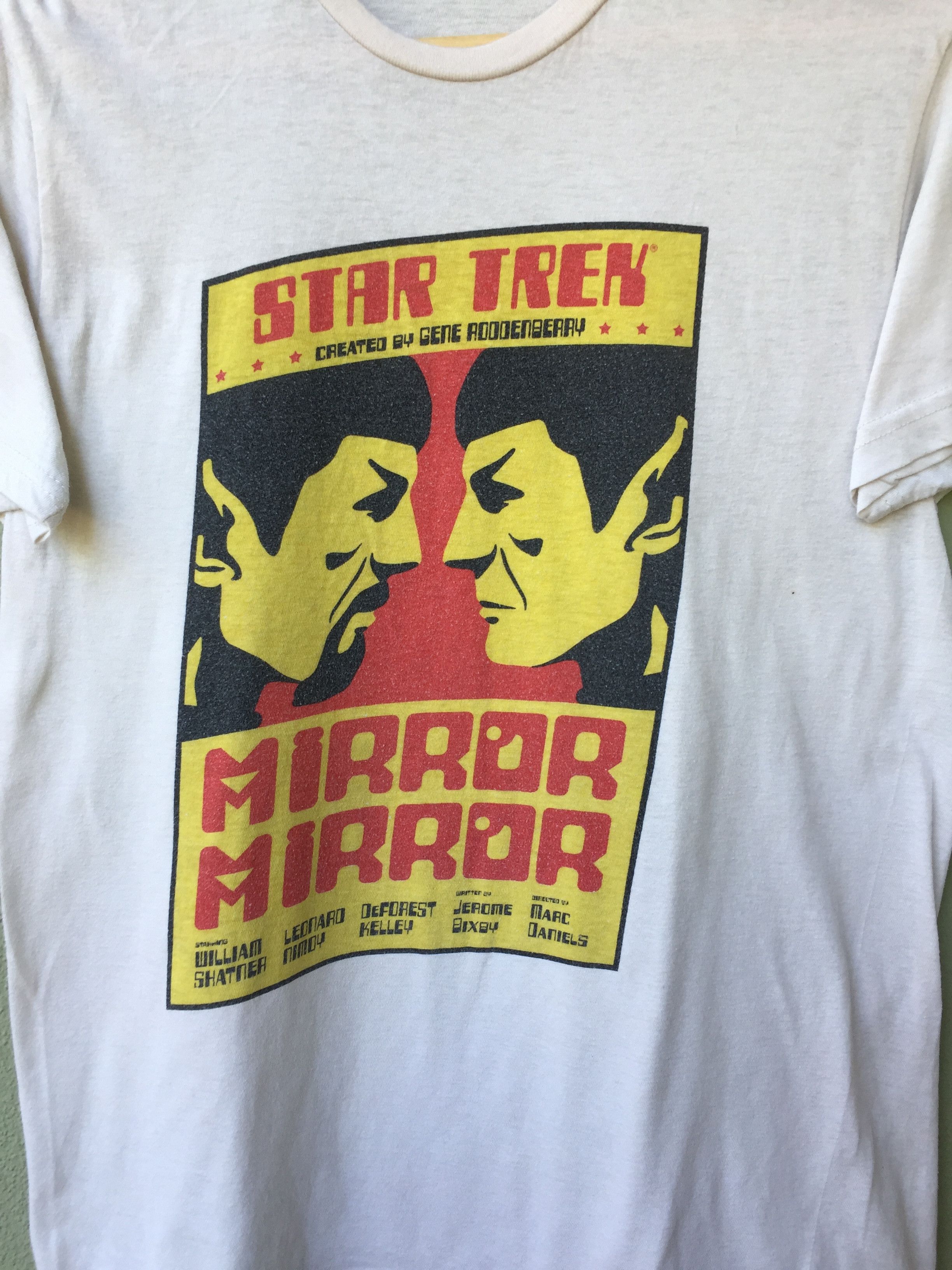 Vintage Vintage Star Trek Mirror Mirror Tshirt Size US S / EU 44-46 / 1 - 3 Thumbnail