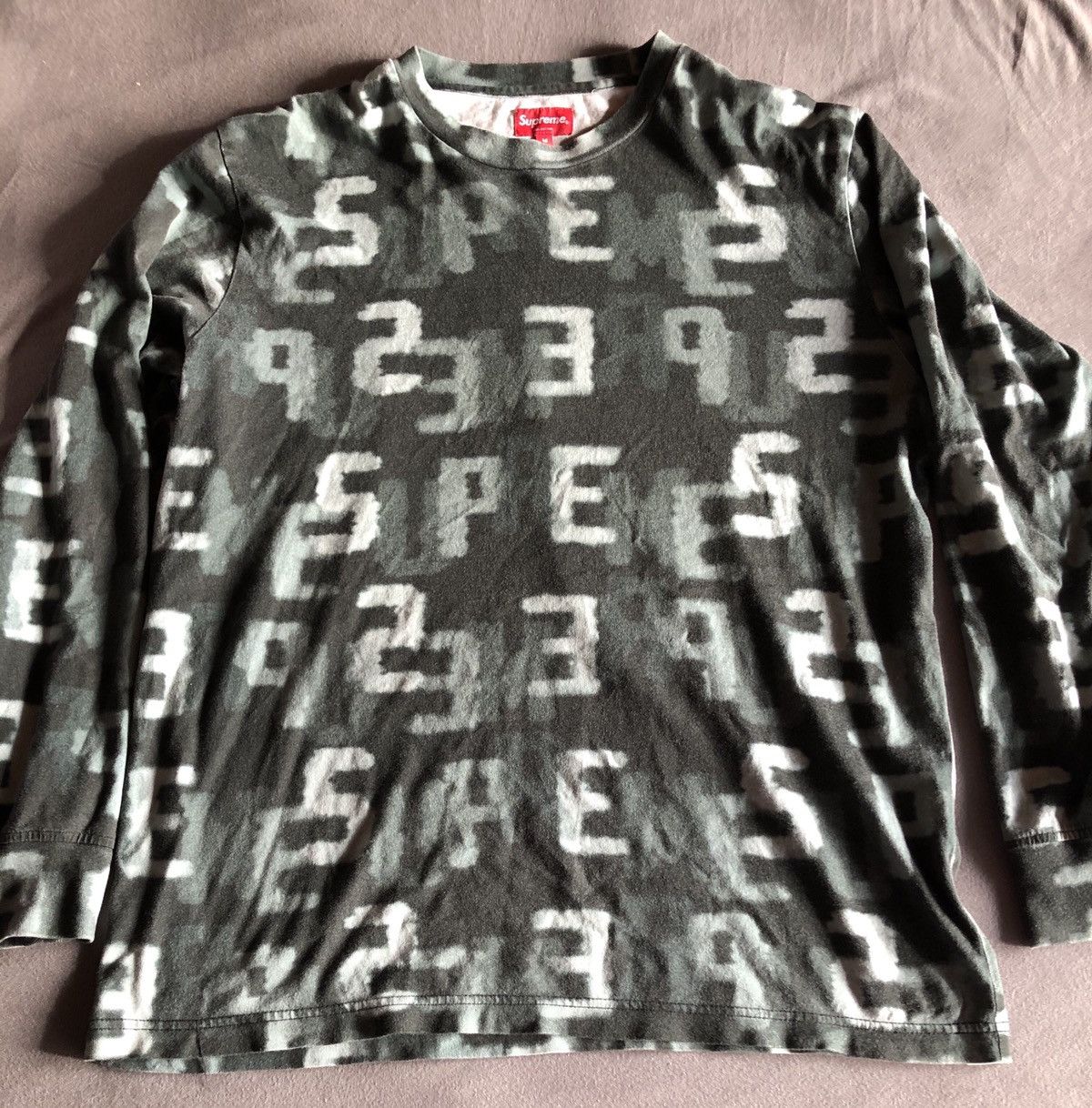 Supreme Supreme Letters Long Sleeve | Grailed