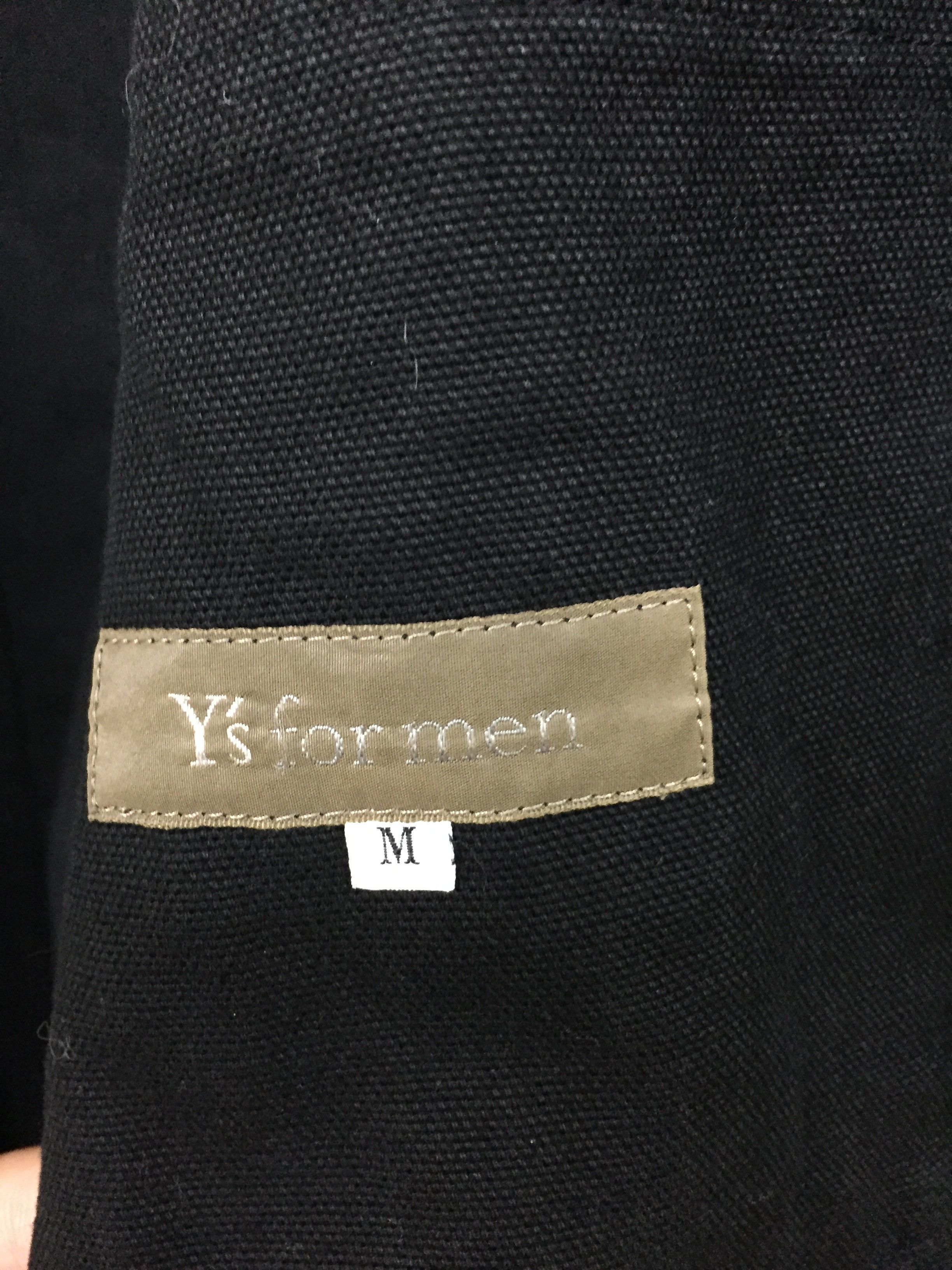 Y's for Men Y's YOHJI YAMAMOTO Canvas Worker Cotton Flap Pocket Jac Size US M / EU 48-50 / 2 - 10 Thumbnail
