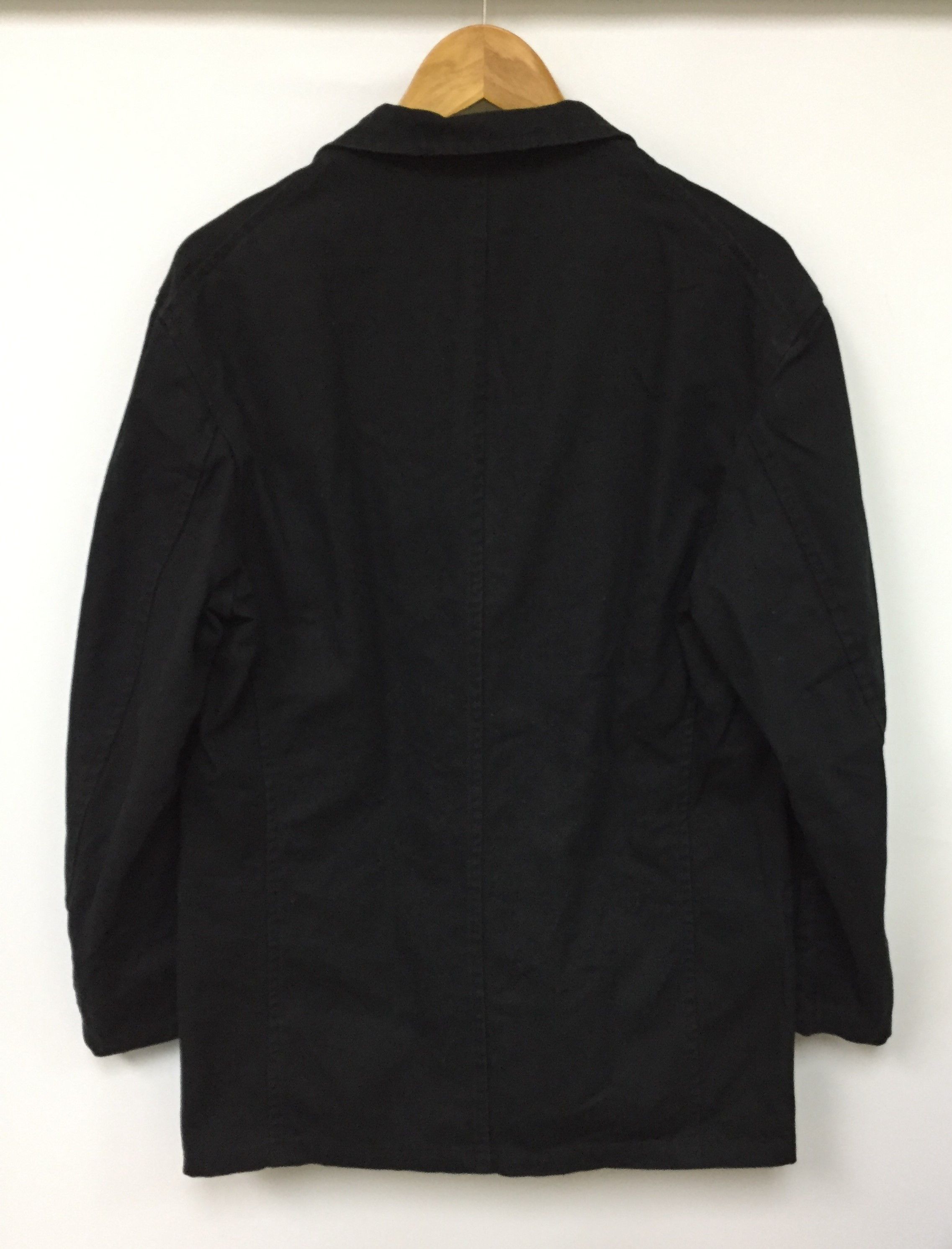 Y's for Men Y's YOHJI YAMAMOTO Canvas Worker Cotton Flap Pocket Jac Size US M / EU 48-50 / 2 - 9 Thumbnail