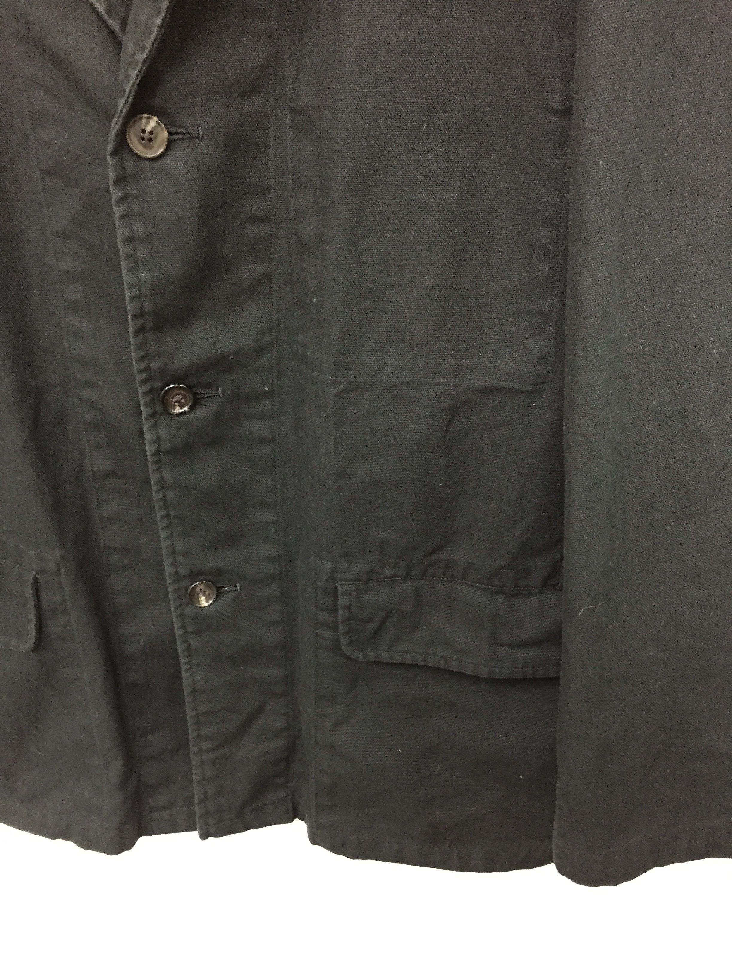 Y's for Men Y's YOHJI YAMAMOTO Canvas Worker Cotton Flap Pocket Jac Size US M / EU 48-50 / 2 - 7 Thumbnail