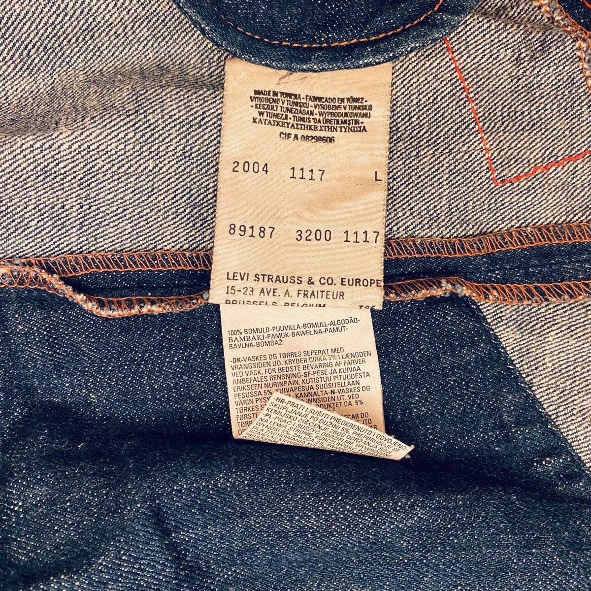 Levi's × Vintage Levi’s RED 1st Denim Jacket Vintage Special Limited L lvc Size US L / EU 52-54 / 3 - 6 Thumbnail