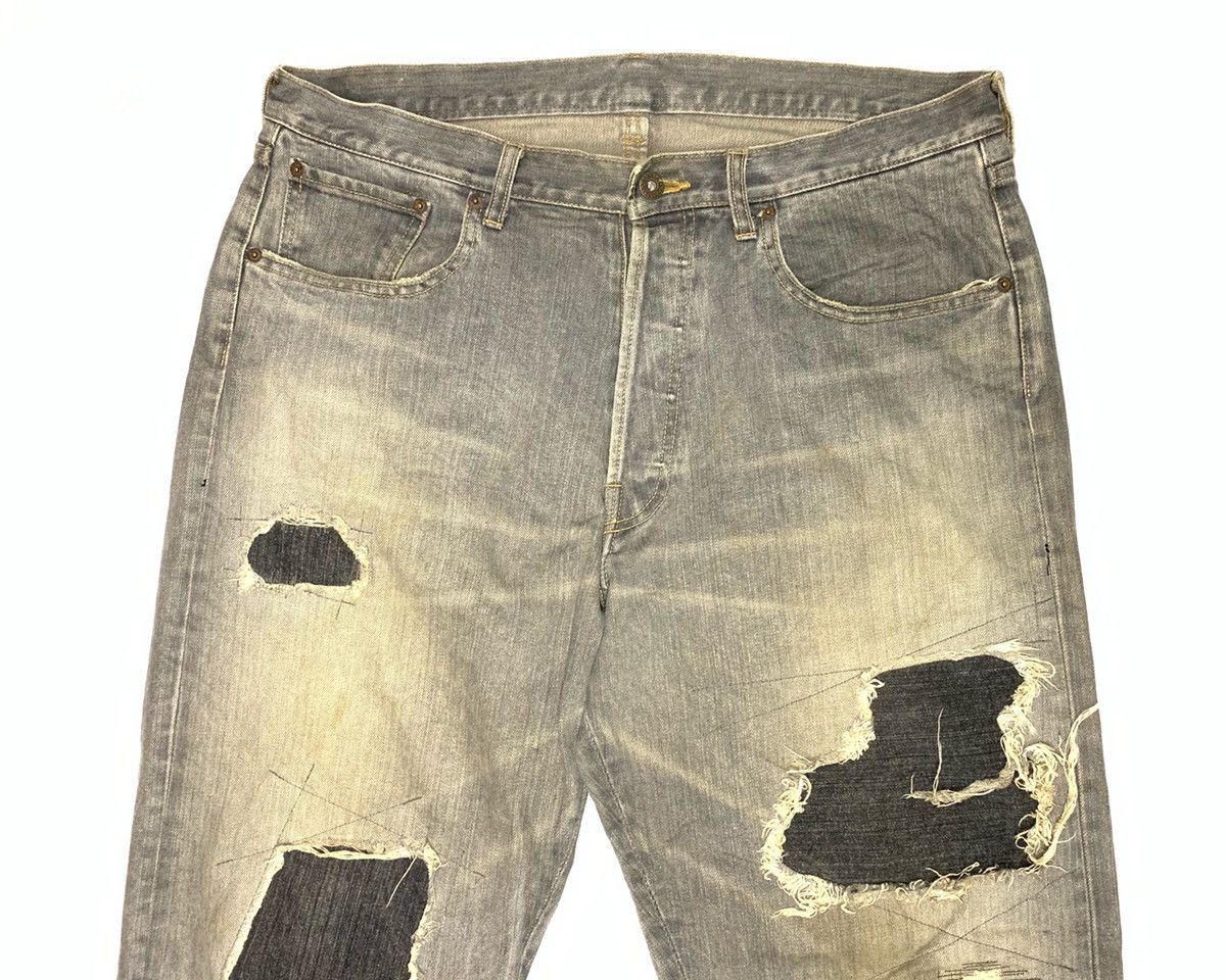 Japanese Brand Damaged Number (N)ine Curt Cobain Denim Pants Style Size US 37 - 2 Thumbnail