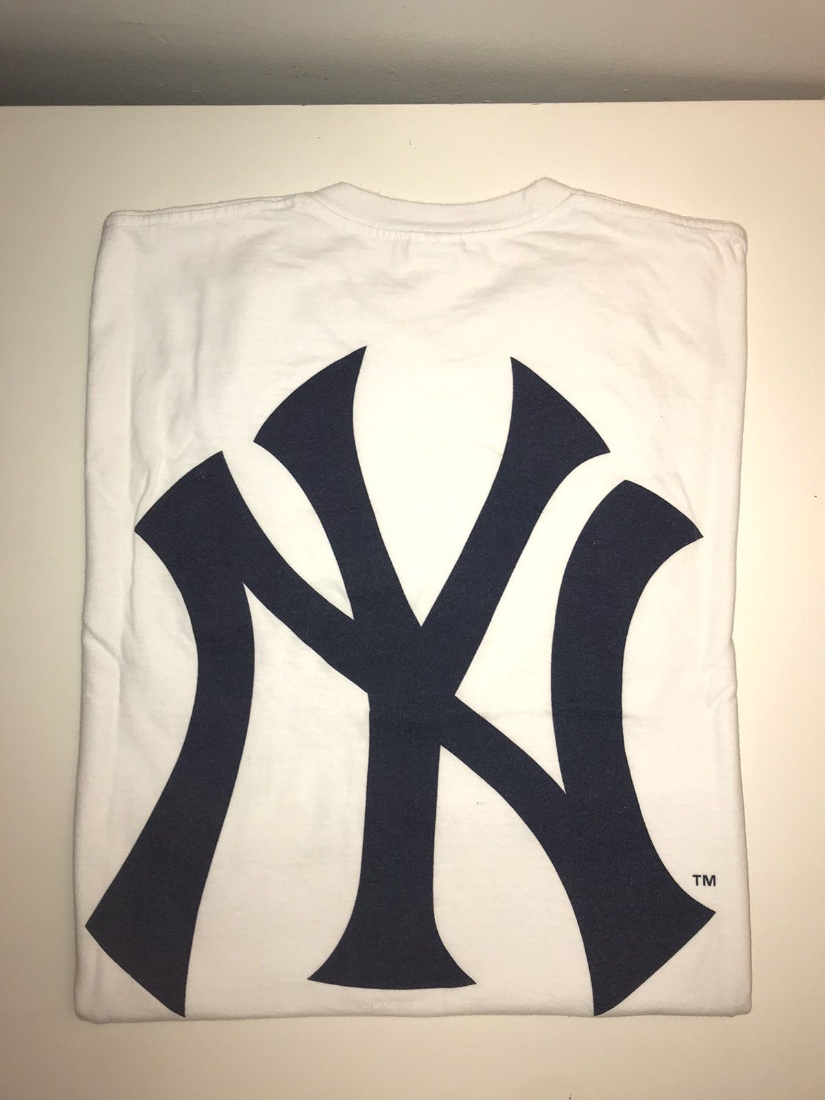 Supreme Yankees Box Logo Tee