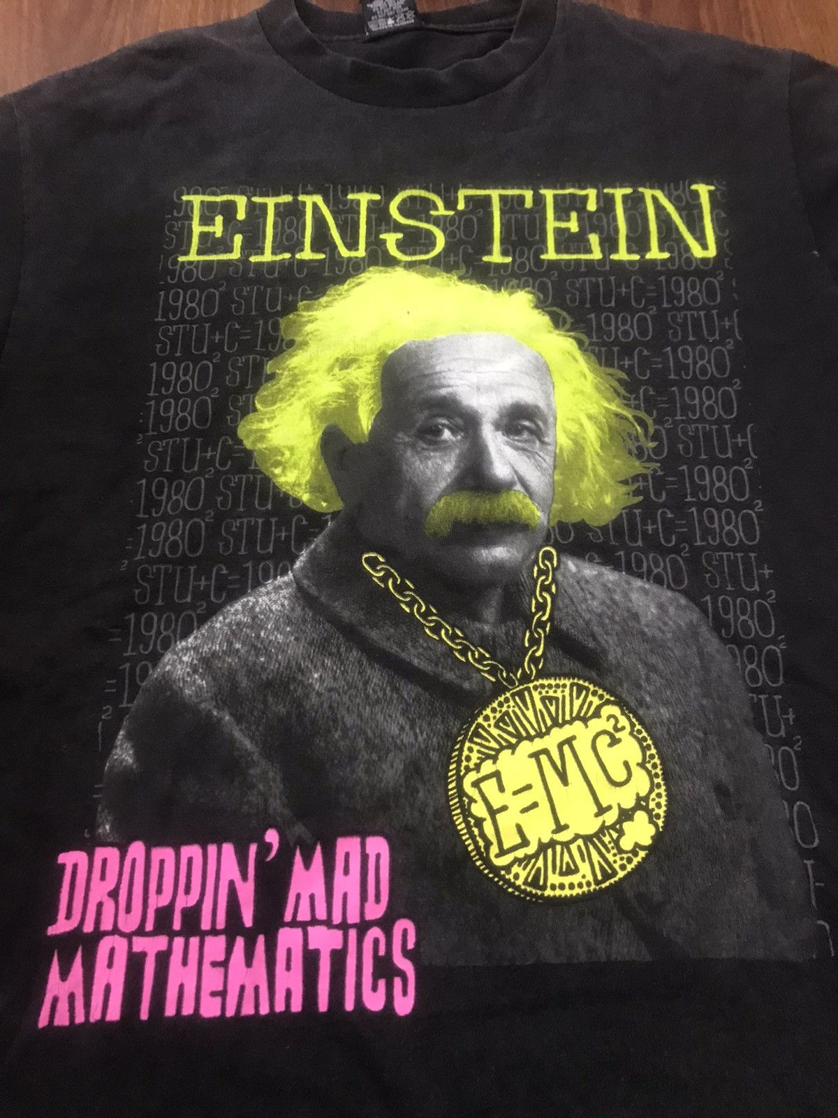 【OLD STUSSY】Stussy Great Minds Einstein Tee Streetwear × Stussy × Vintage stussy great minds einstein