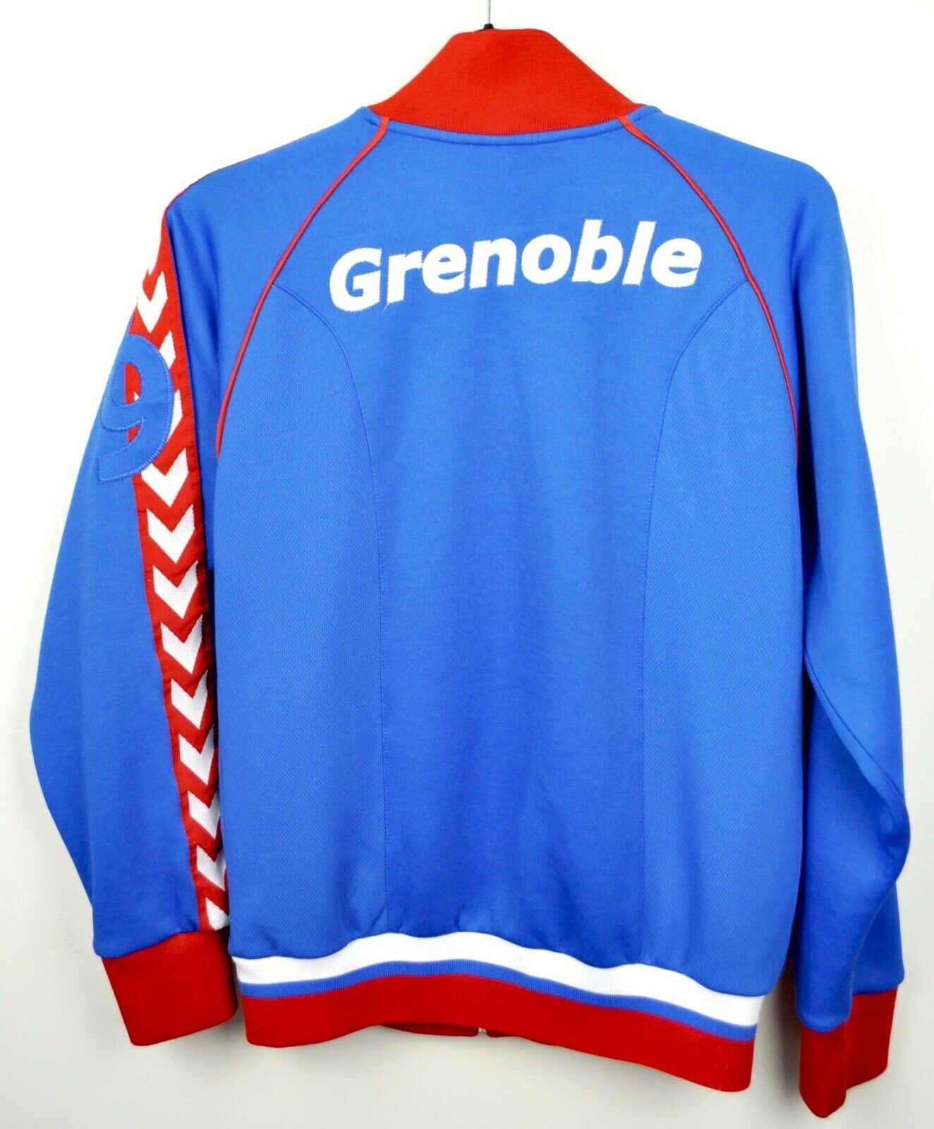 Hummel × Vintage GRENOBLE FRANCE Rugby HUMMEL Jumper Tracksuit Jacket Size US M / EU 48-50 / 2 - 7 Thumbnail