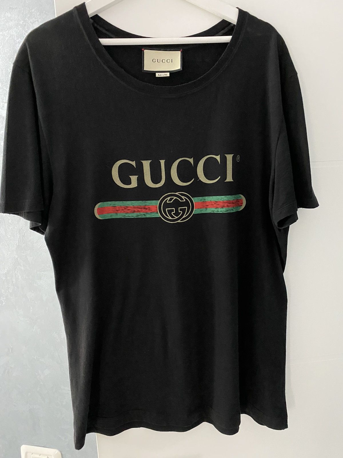 Gucci Fake Logo T-shirt Size US S / EU 44-46 / 1 - 1 Thumbnail