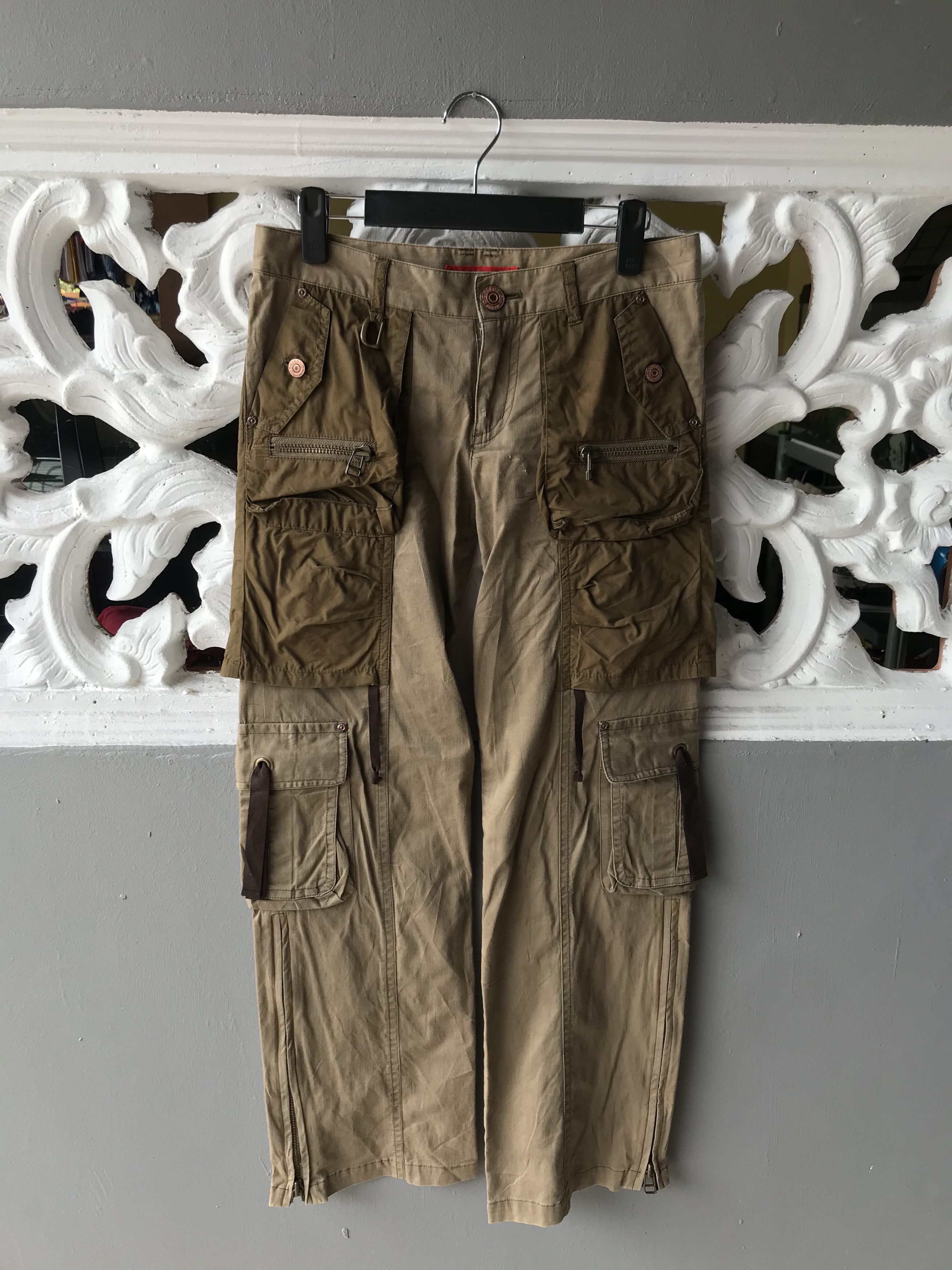 Designer Japanese Brand Consection Tactical Cargo Pants Vu Deja | Grailed