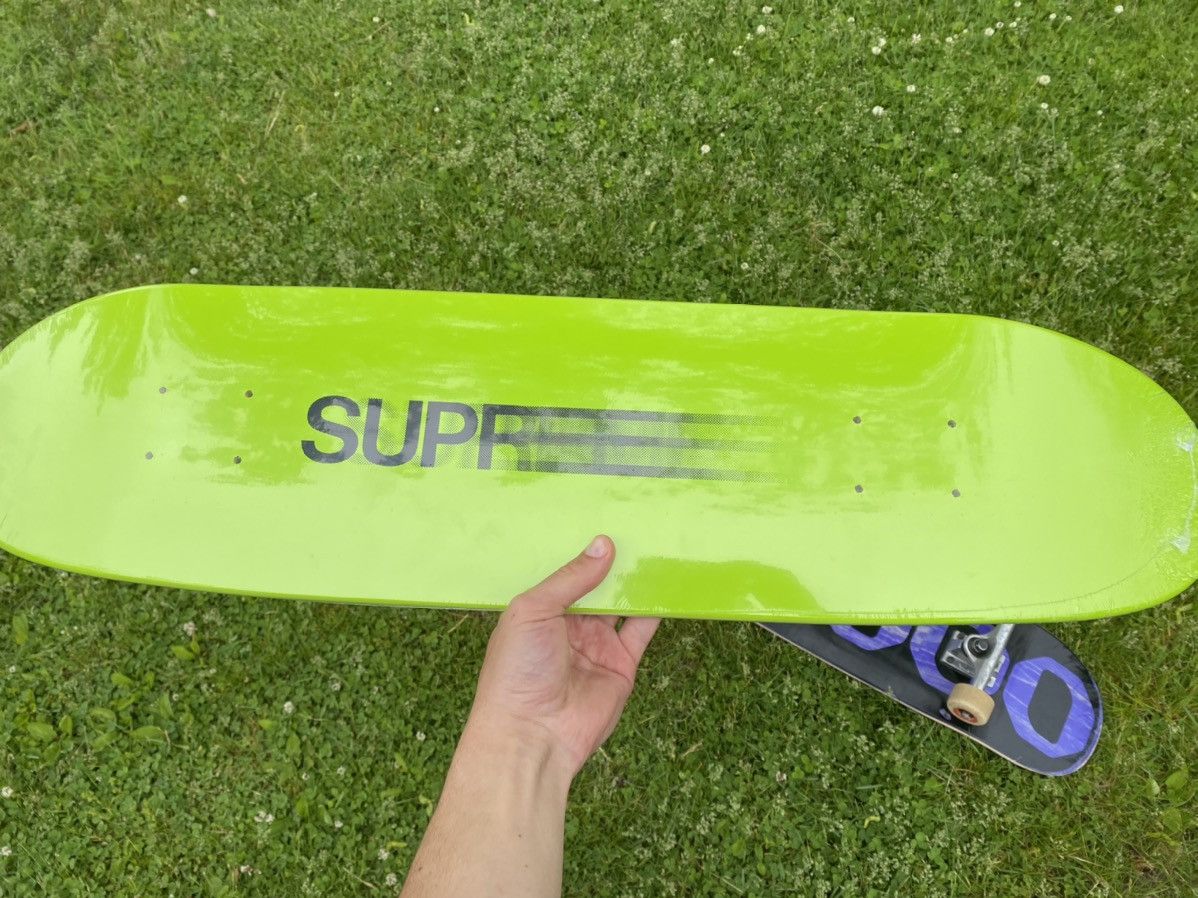 Supreme Supreme Motion Logo Cruiser Board Lime Green Size ONE SIZE - 1 Preview