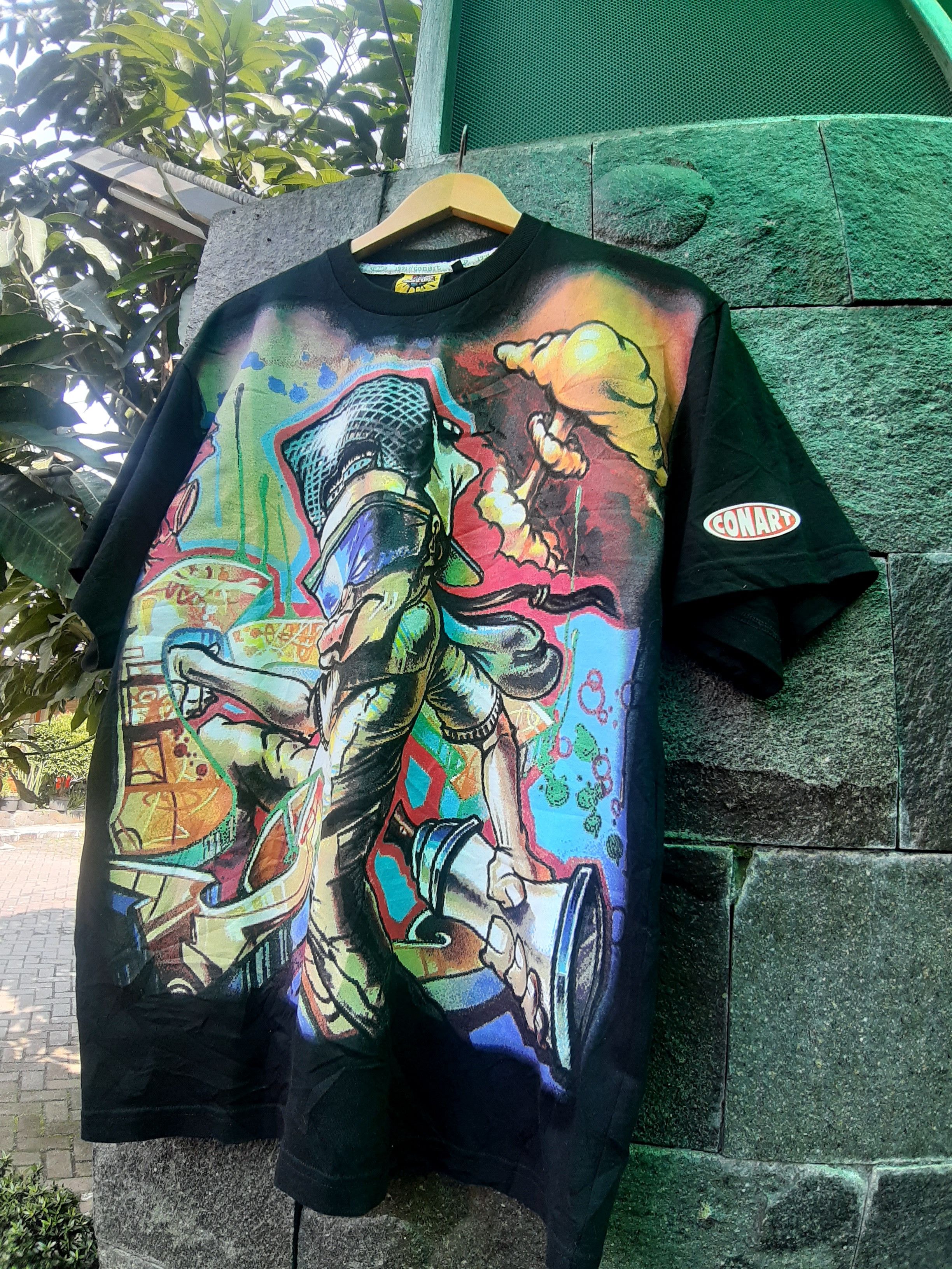 Band Tees × Rap Tees × Vintage Vintage CONART Rare Graffiti T 
