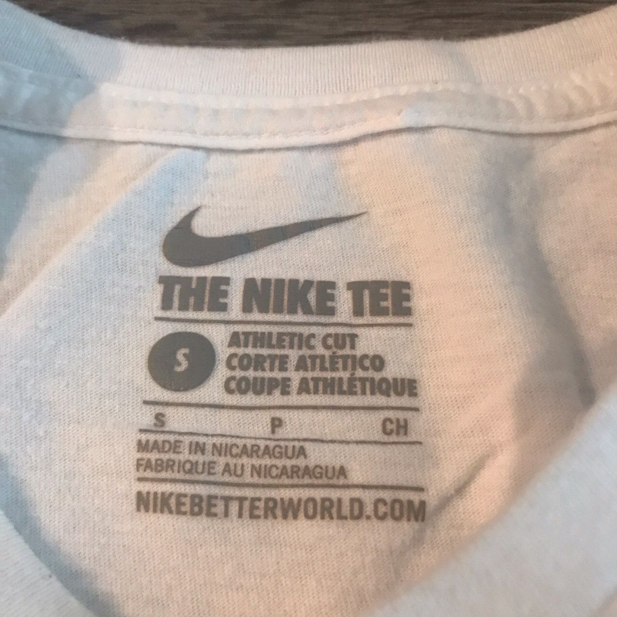 Nike × Vintage VTG Nike “Just Do It” Basketball Hoop White Graphic T-Shirt! Size US S / EU 44-46 / 1 - 3 Thumbnail