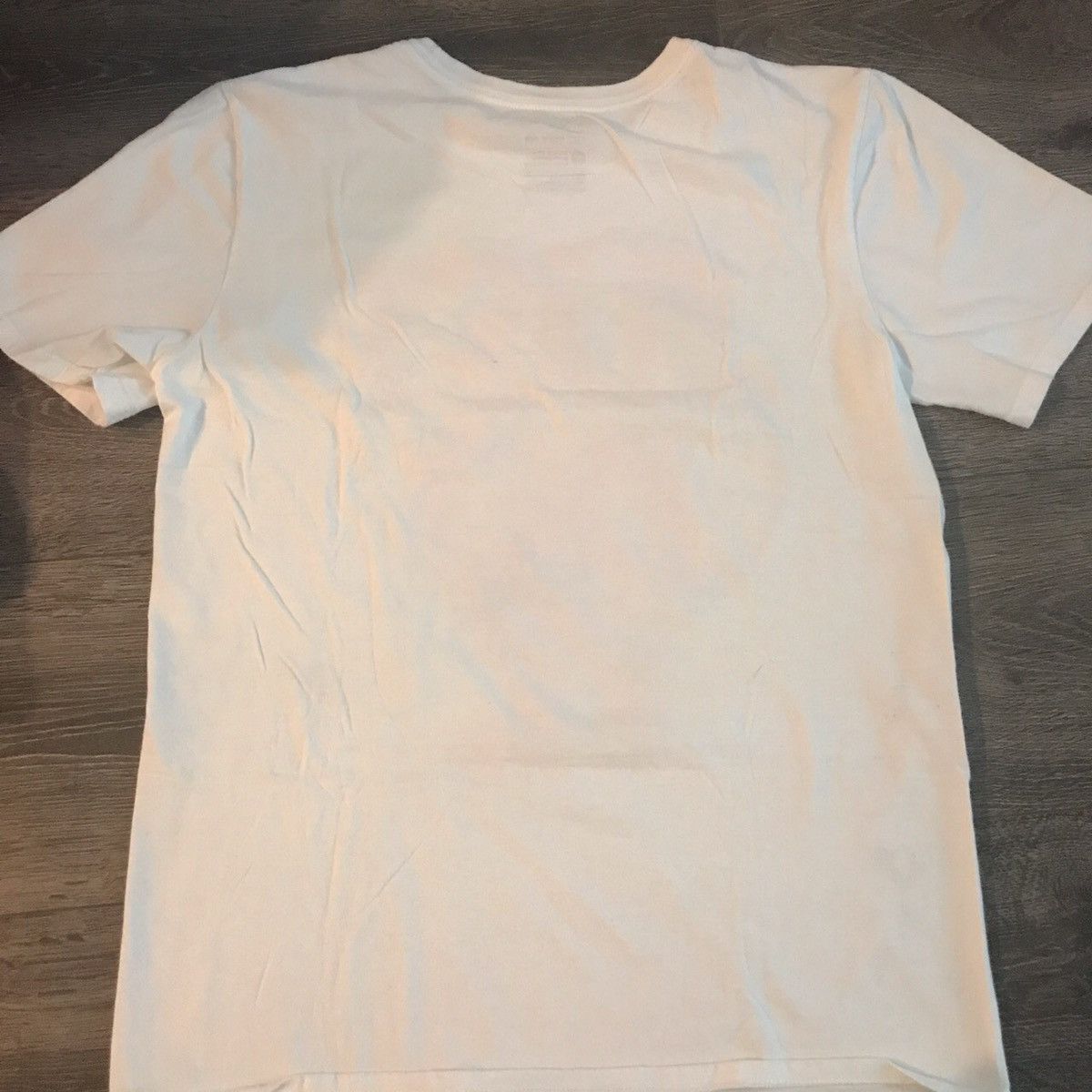 Nike × Vintage VTG Nike “Just Do It” Basketball Hoop White Graphic T-Shirt! Size US S / EU 44-46 / 1 - 4 Thumbnail