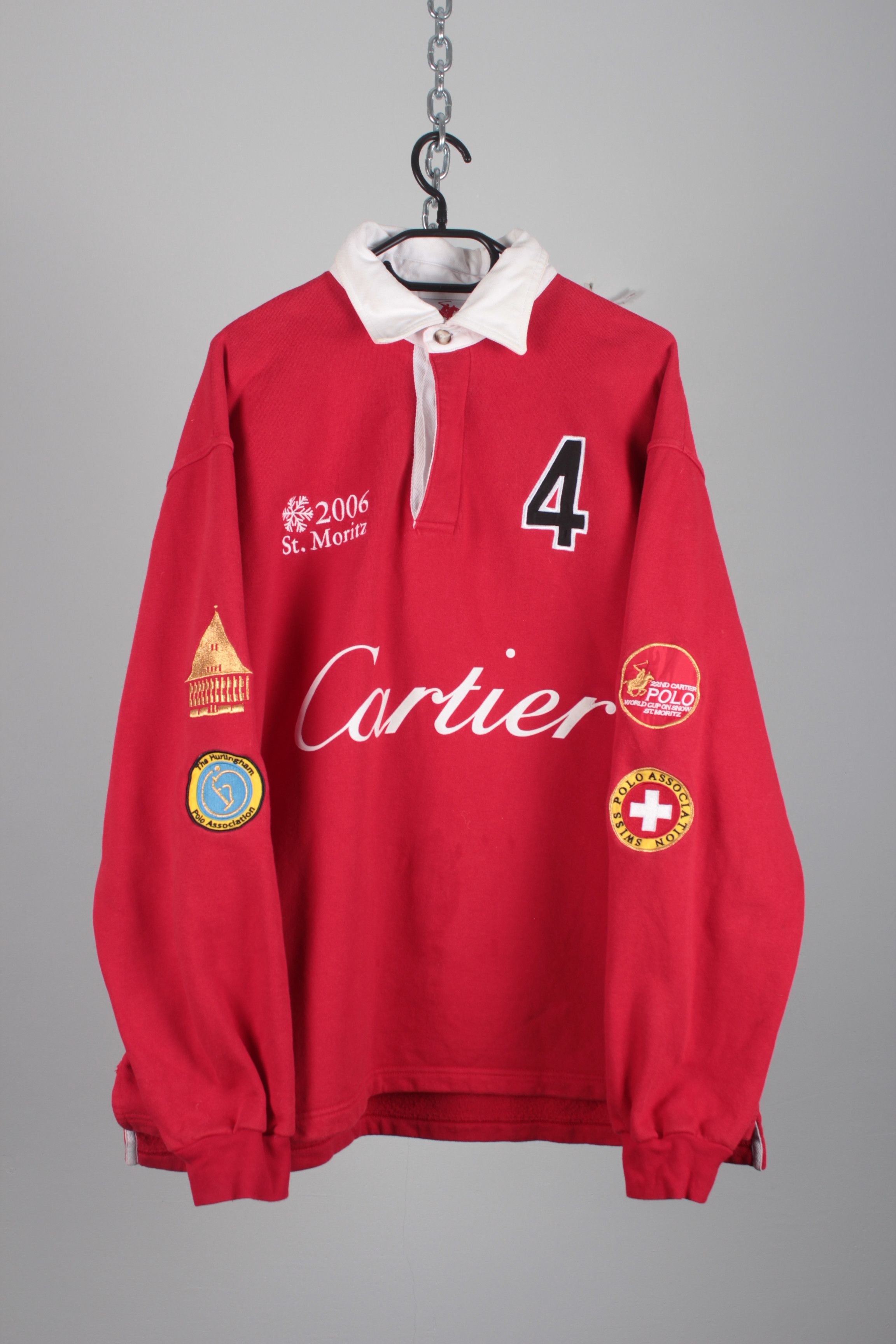 Vintage Vintage Cartier St Moritz Rugby LongSleeve Grailed