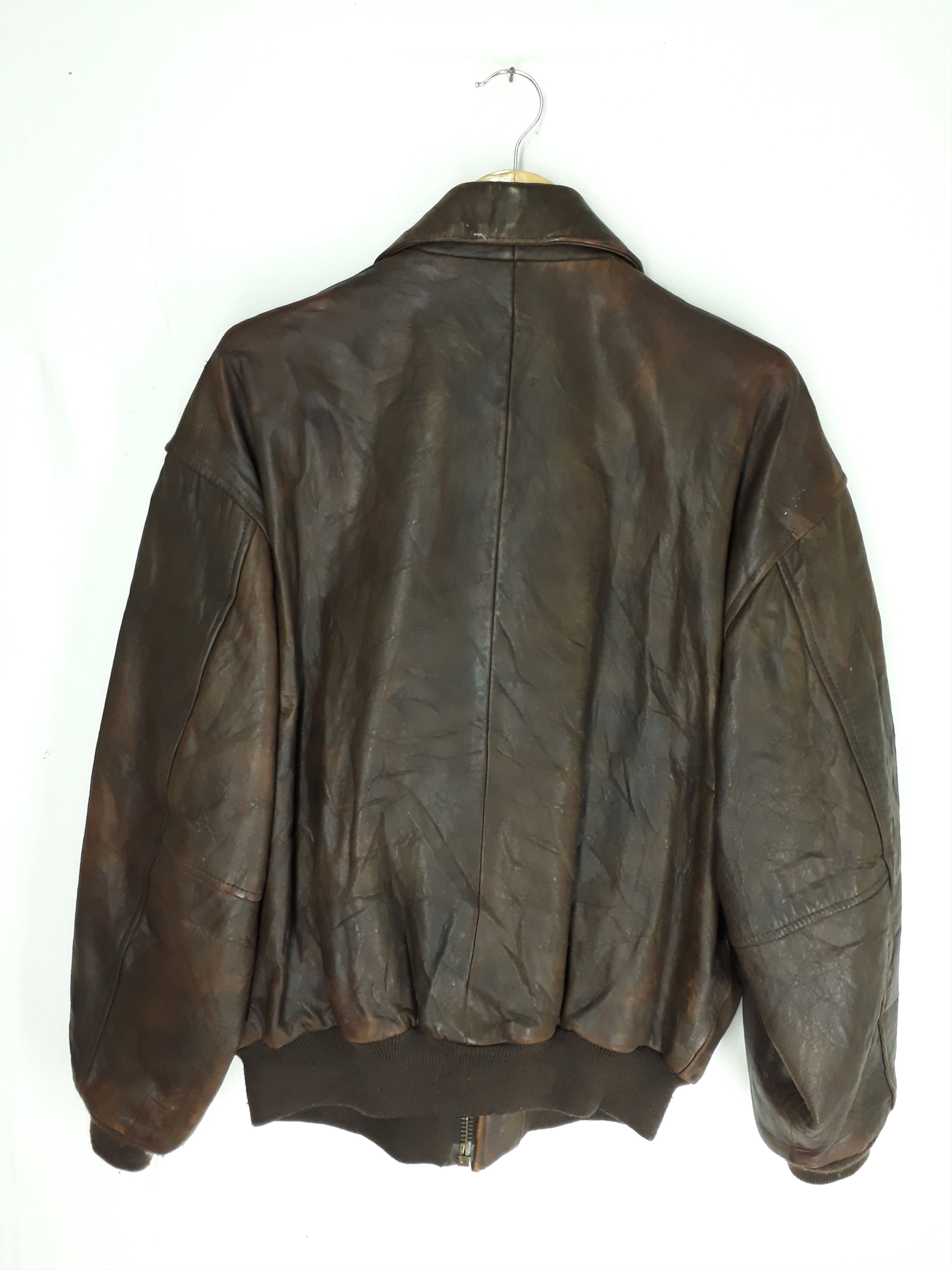 Other Leather A-2 Flight Jacket, "Road to Victory" Size US L / EU 52-54 / 3 - 8 Thumbnail