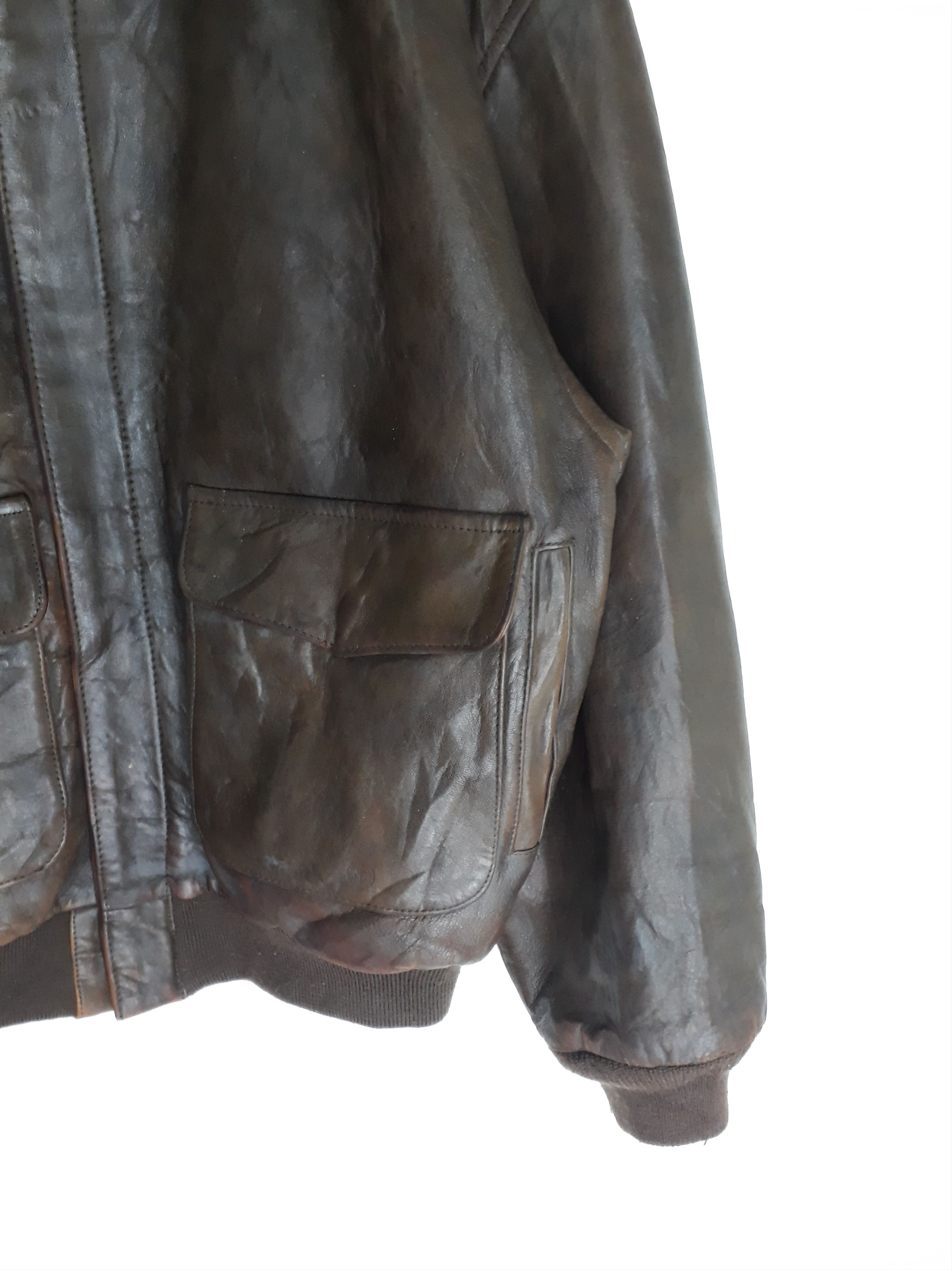 Other Leather A-2 Flight Jacket, "Road to Victory" Size US L / EU 52-54 / 3 - 5 Thumbnail