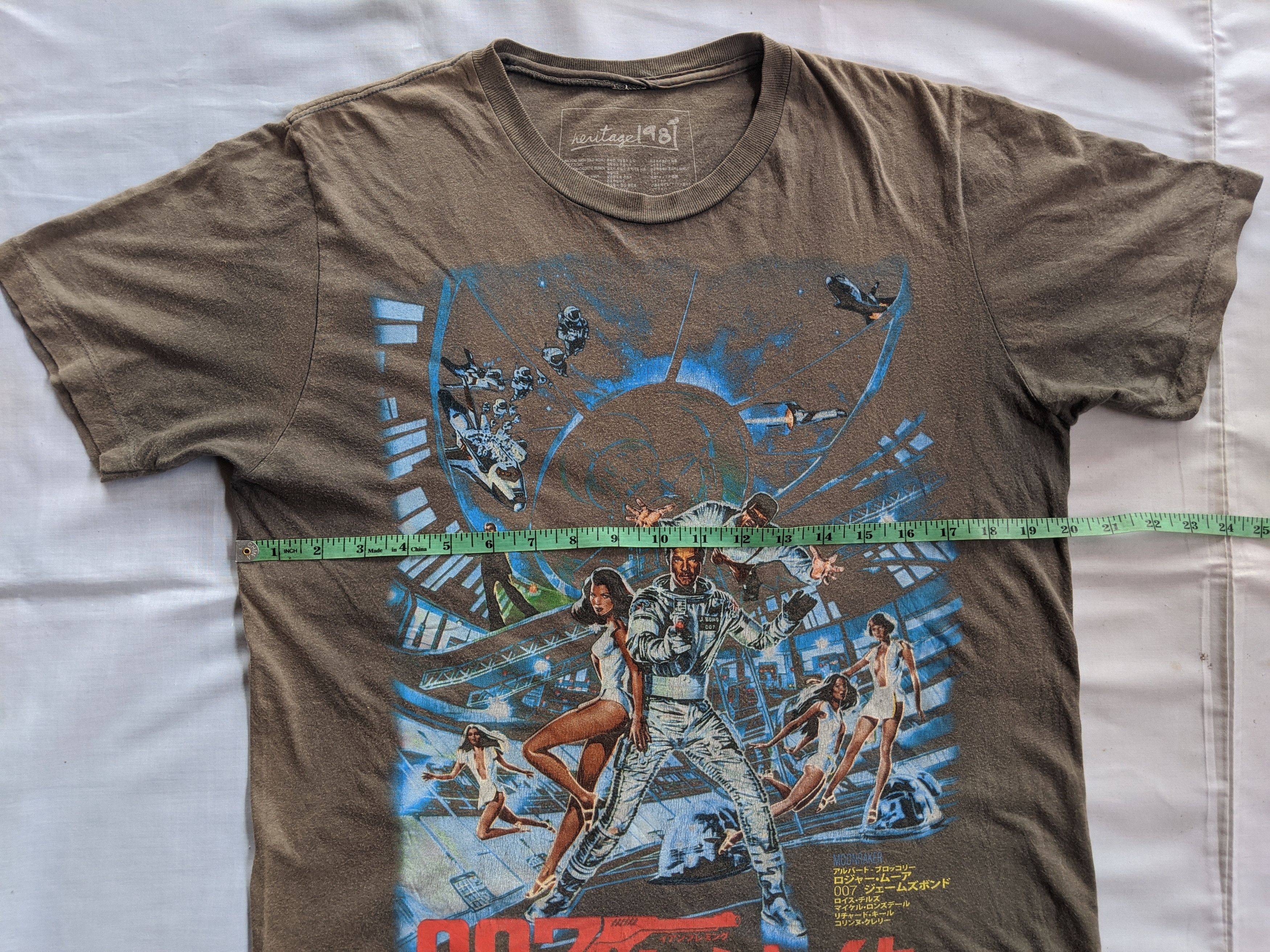 Vintage Movie tee James Bond 007 overprint Size US M / EU 48-50 / 2 - 5 Thumbnail