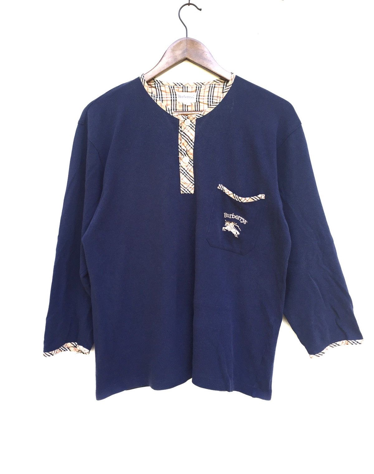 Burberry Burberry Nova Check Embroidered Horserry Logo Size US M / EU 48-50 / 2 - 1 Thumbnail
