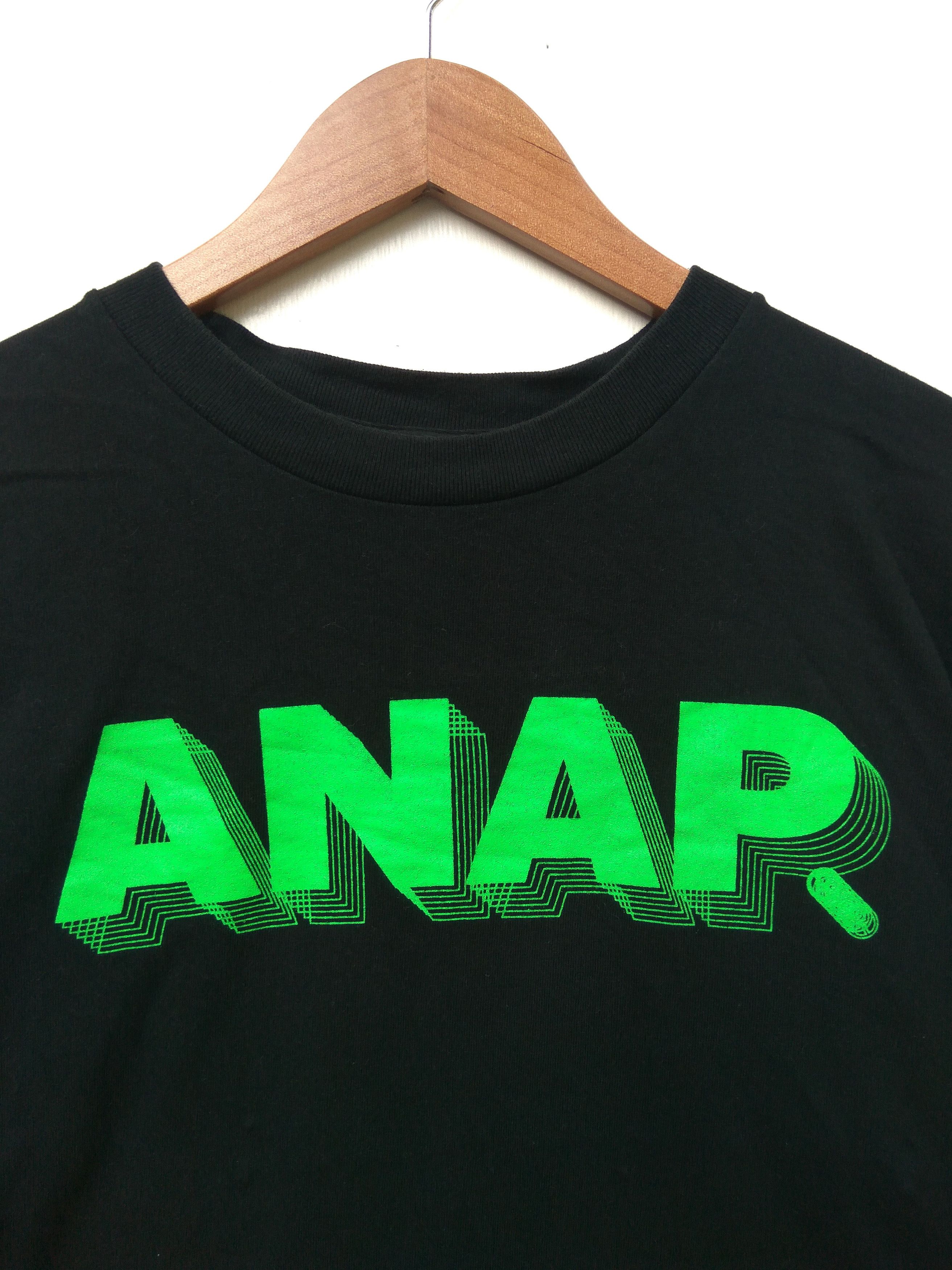 Japanese Brand Anap men t shirt Size US M / EU 48-50 / 2 - 2 Thumbnail