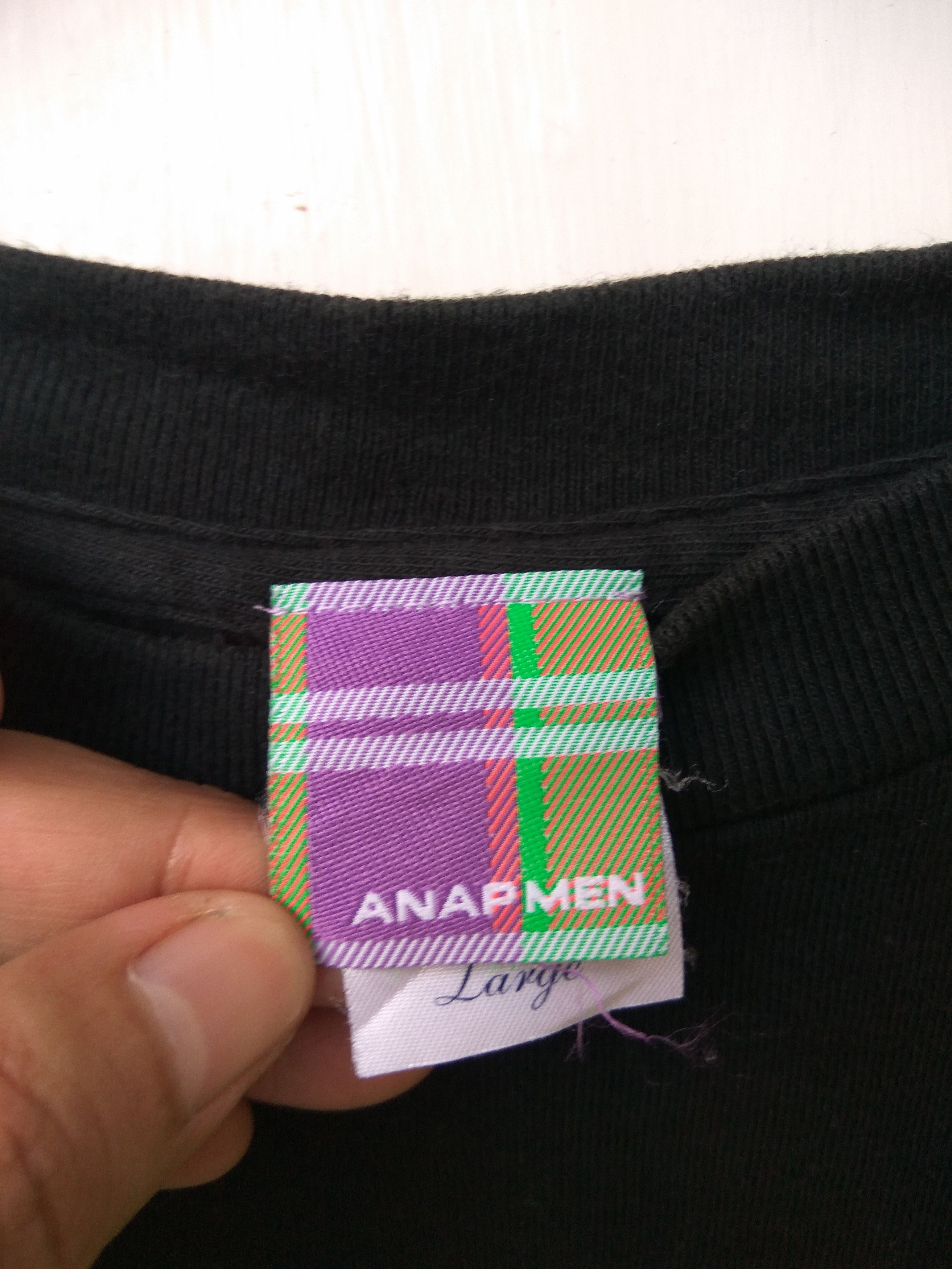Japanese Brand Anap men t shirt Size US M / EU 48-50 / 2 - 4 Thumbnail