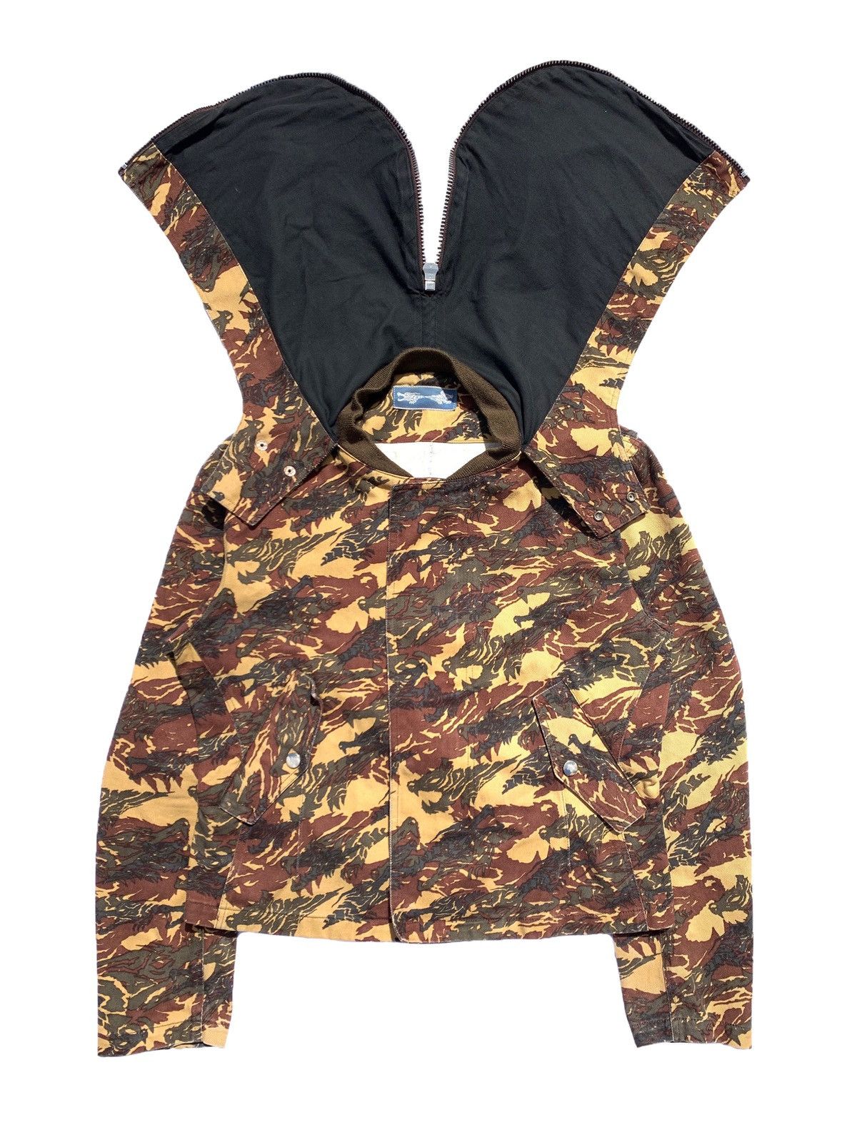 image of 20471120 Dragon Camo Hooded Jacket, Men's (Size Medium)