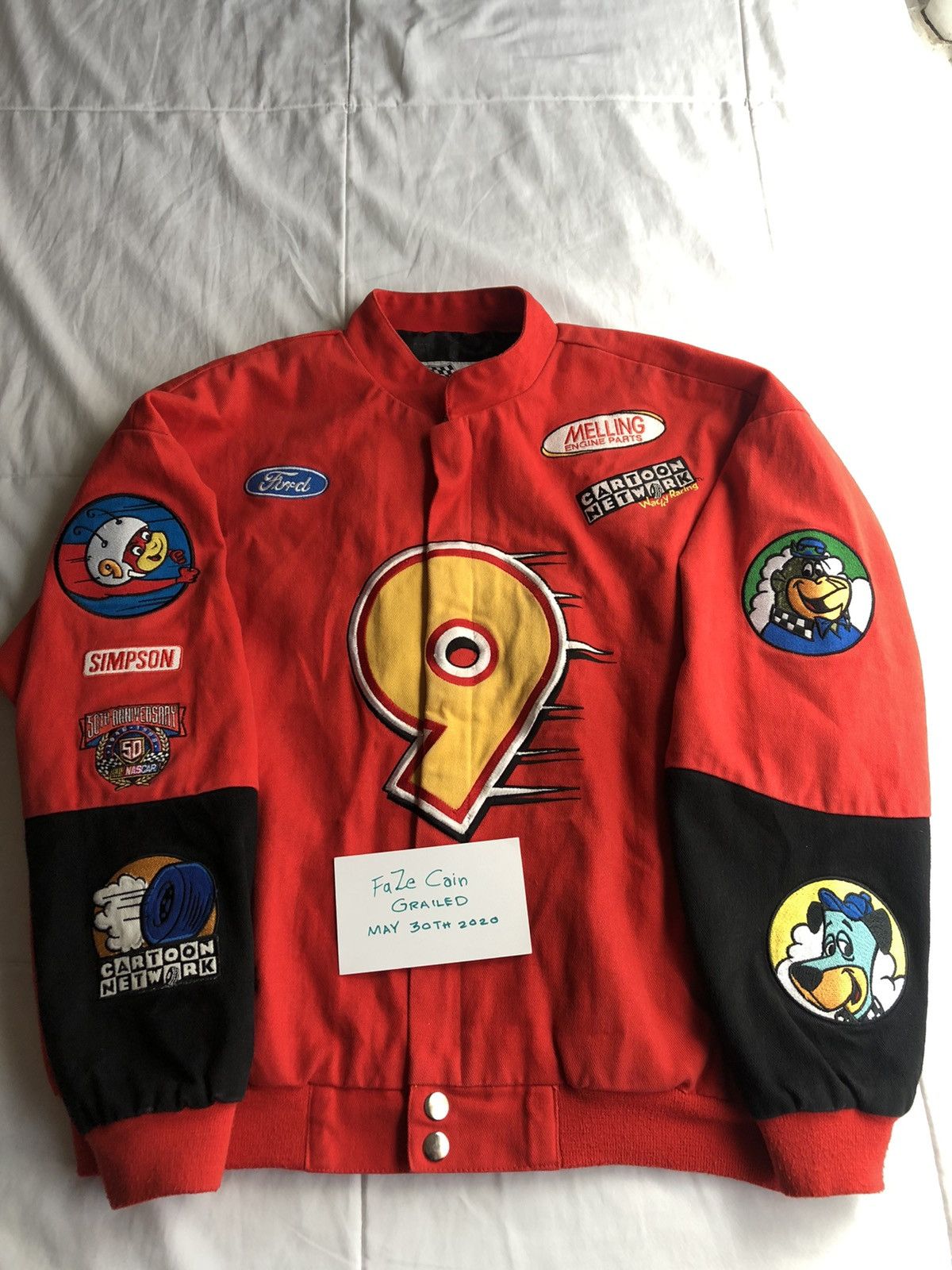 Vintage Cartoon Network Wacky Racing Jacket | Grailed