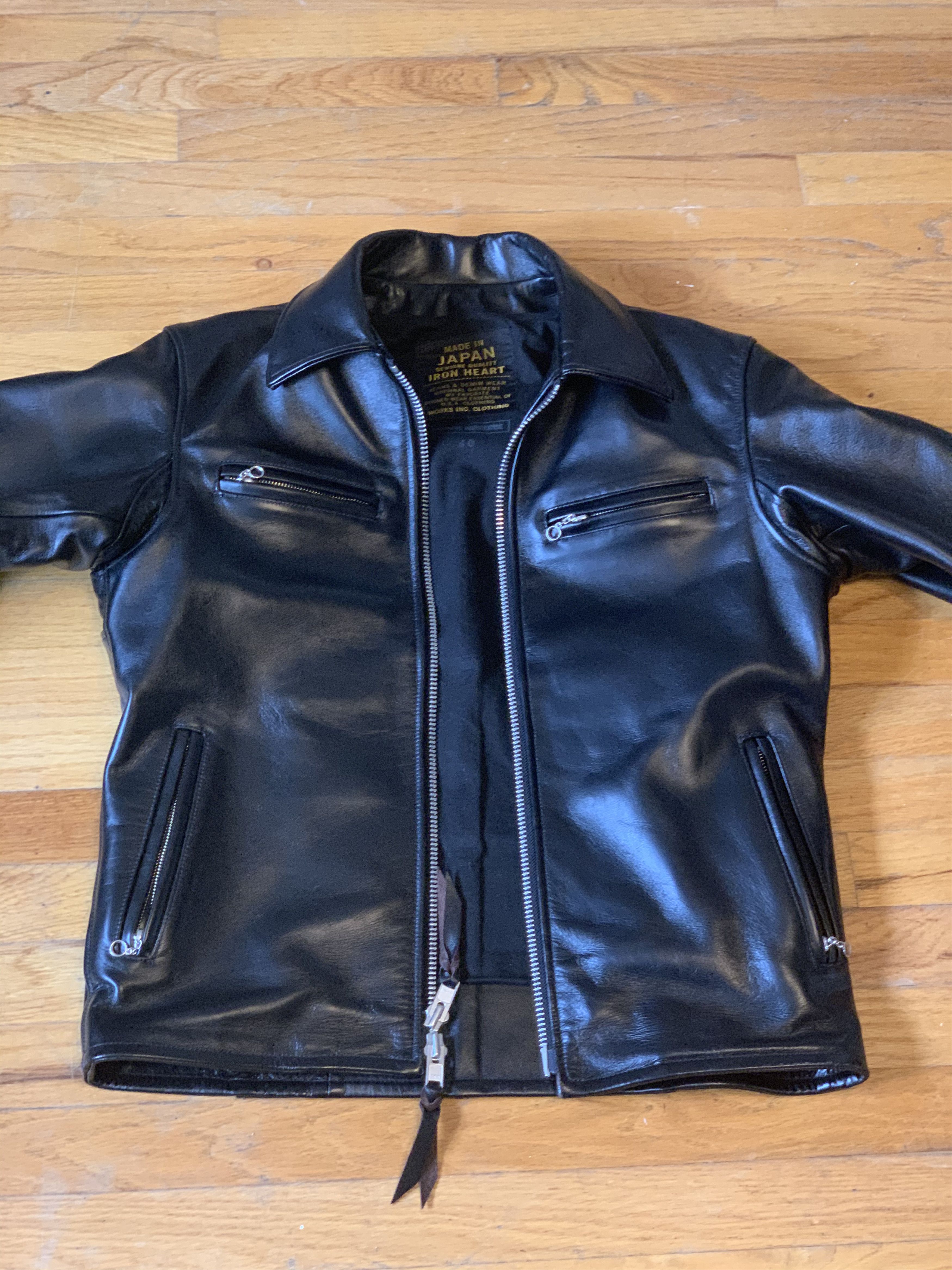 Iron Heart Iron Heart Horsehide Leather jacket Grailed