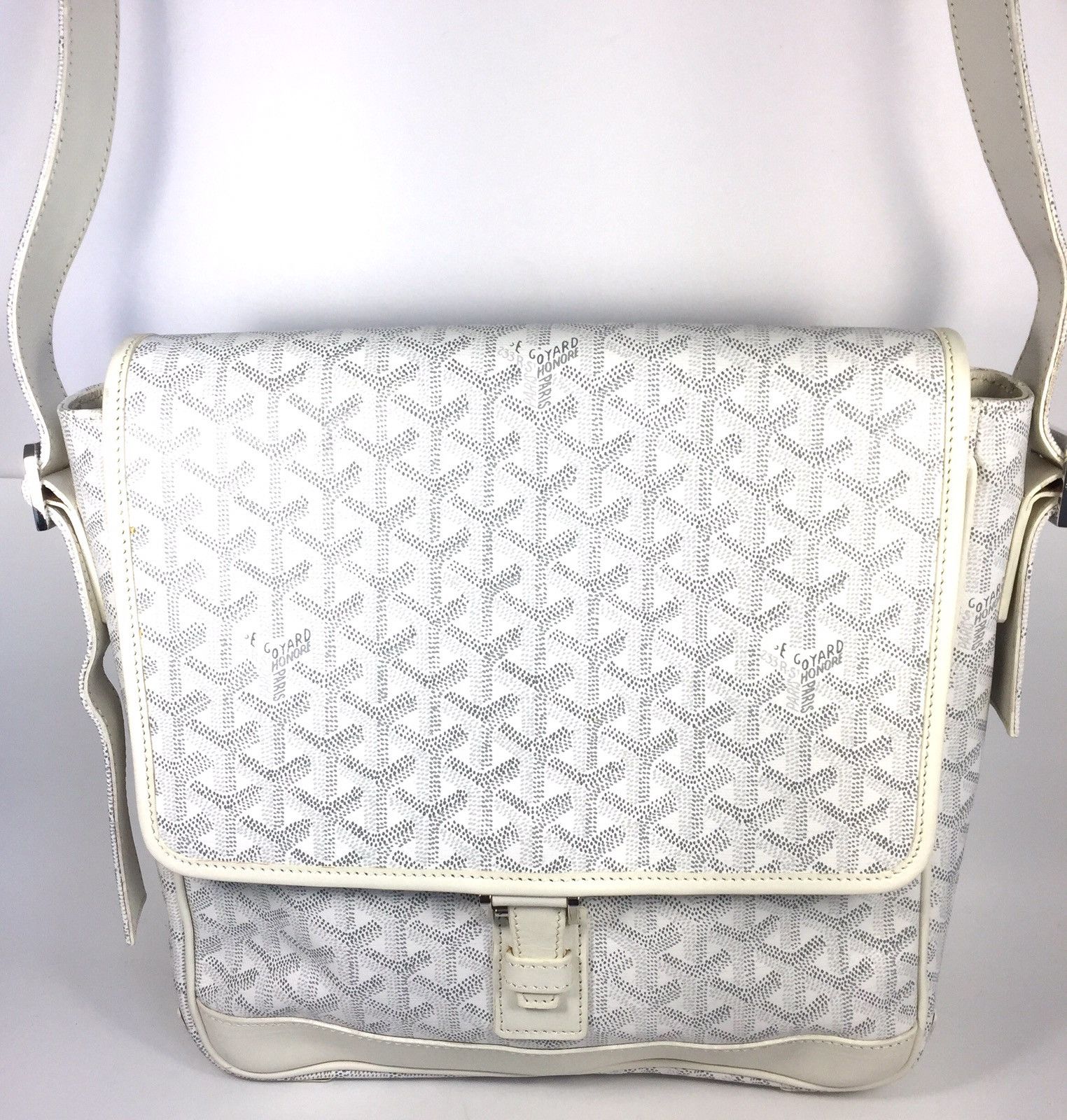 Goyard Goyard Grand Bleu MM Messenger Bag Shoulder Size ONE SIZE - 4 Thumbnail