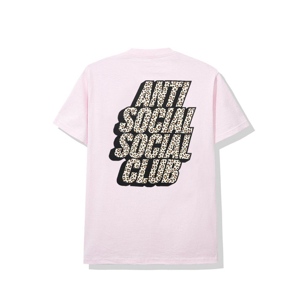 Anti Social Social Club Kitten Pink Tee ASSC DS New