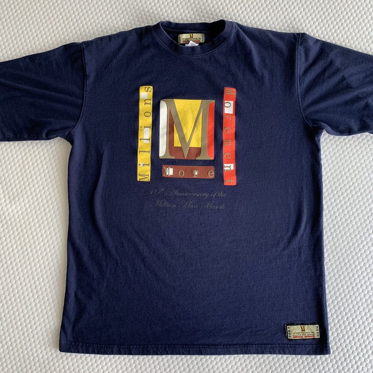 Vintage Vintage million man March 10th anniversary tee XL Size US XL / EU 56 / 4 - 1 Thumbnail