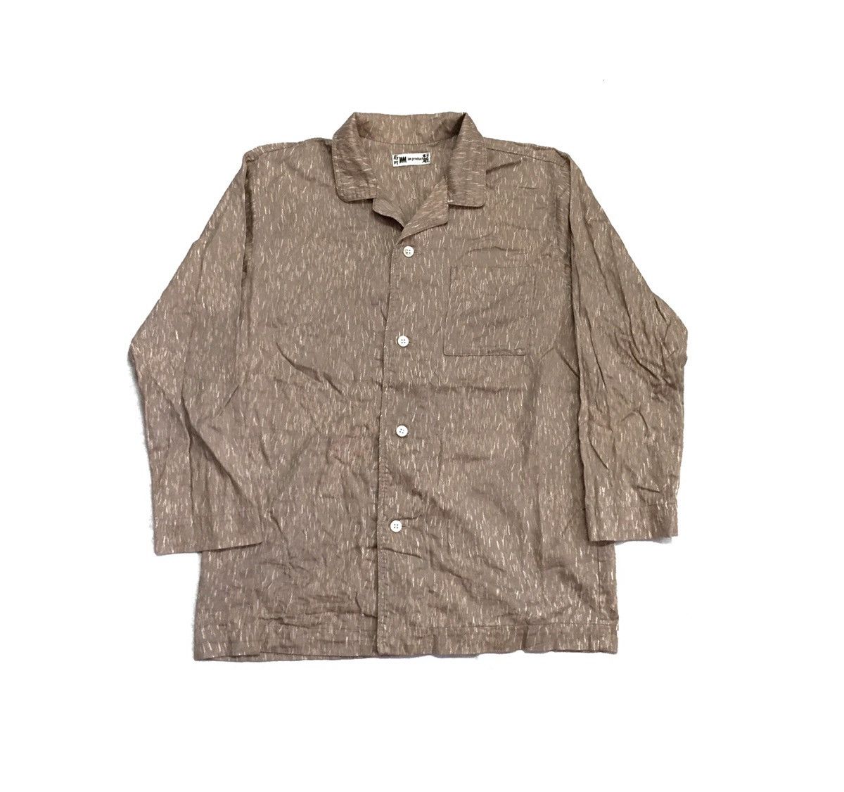 Issey Miyake × Japanese Brand Issey Miyake Buttonups pyjamas Luxury Designer shirt Size US L / EU 52-54 / 3 - 1 Thumbnail